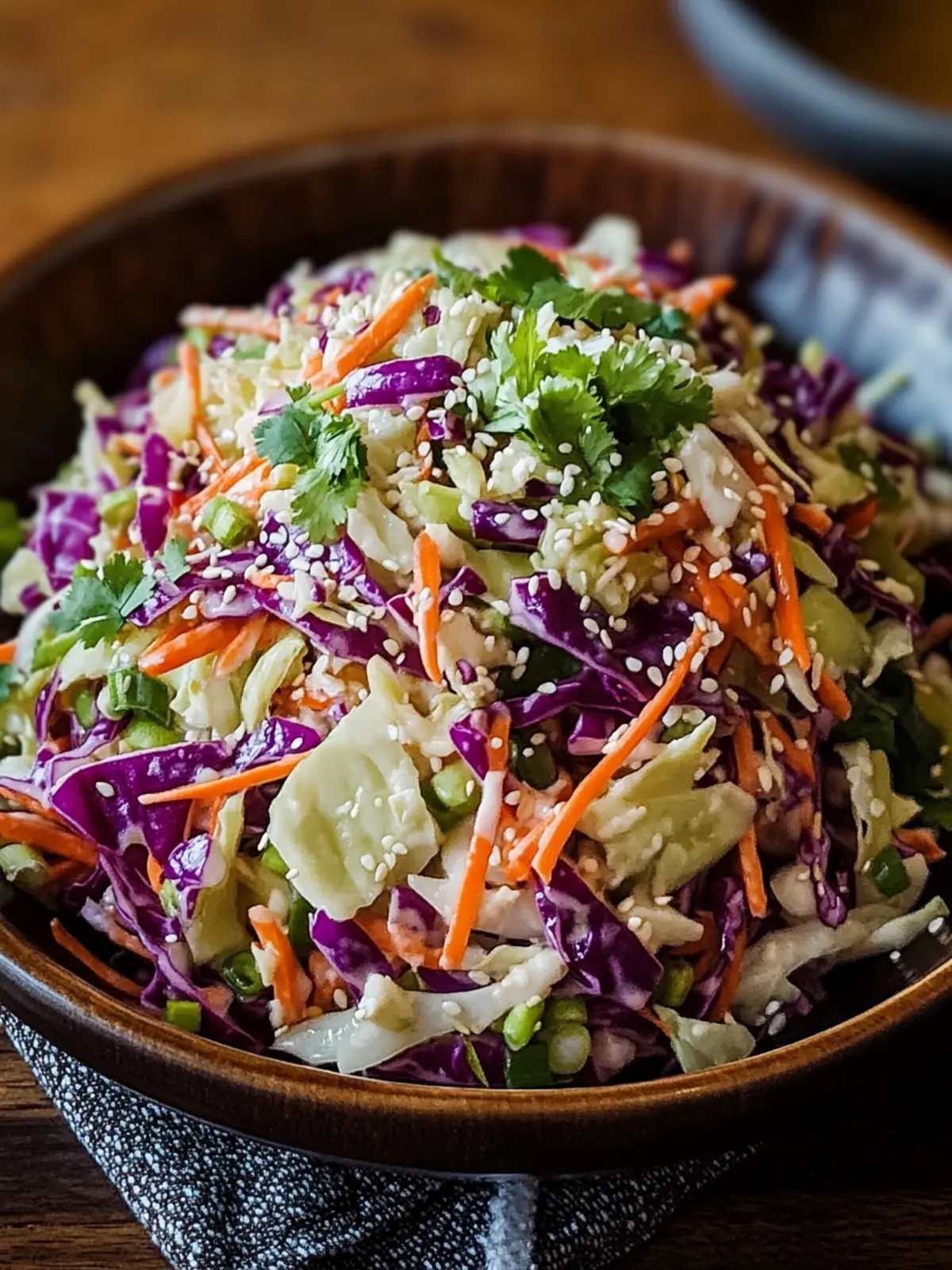 Irresistible Crunchy Asian Cabbage Slaw with Sesame Magic 5 Crunchy Asian Cabbage Slaw