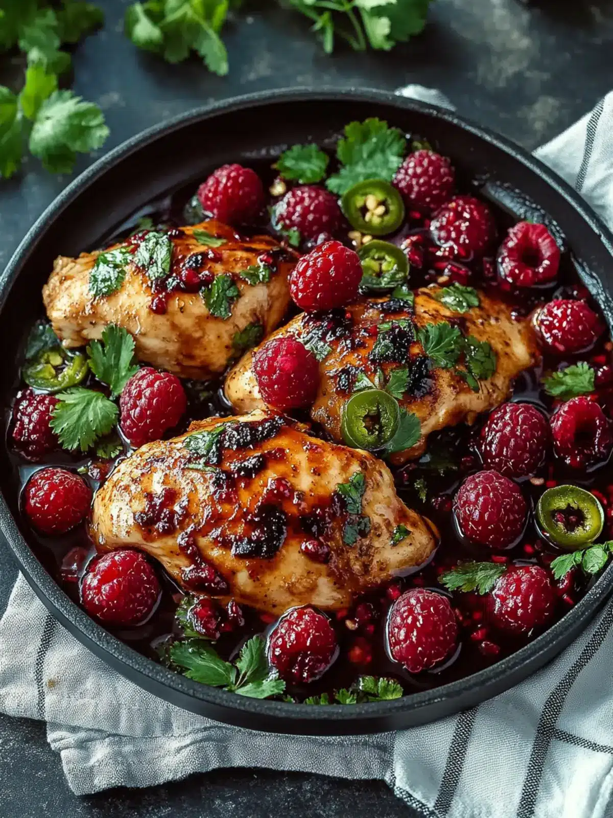 Sweet & Spicy Jalapeno Raspberry Chicken in Just 25 Minutes 5 Spicy Jalapeno Raspberry Chicken
