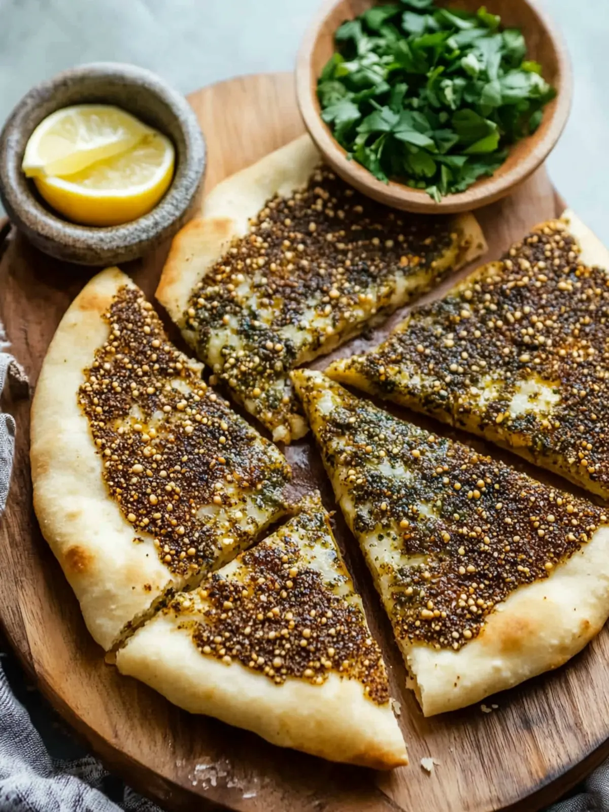 Savory Zaatar Manakeesh: Your Homemade Taste Adventure 2 Zaatar Manakeesh