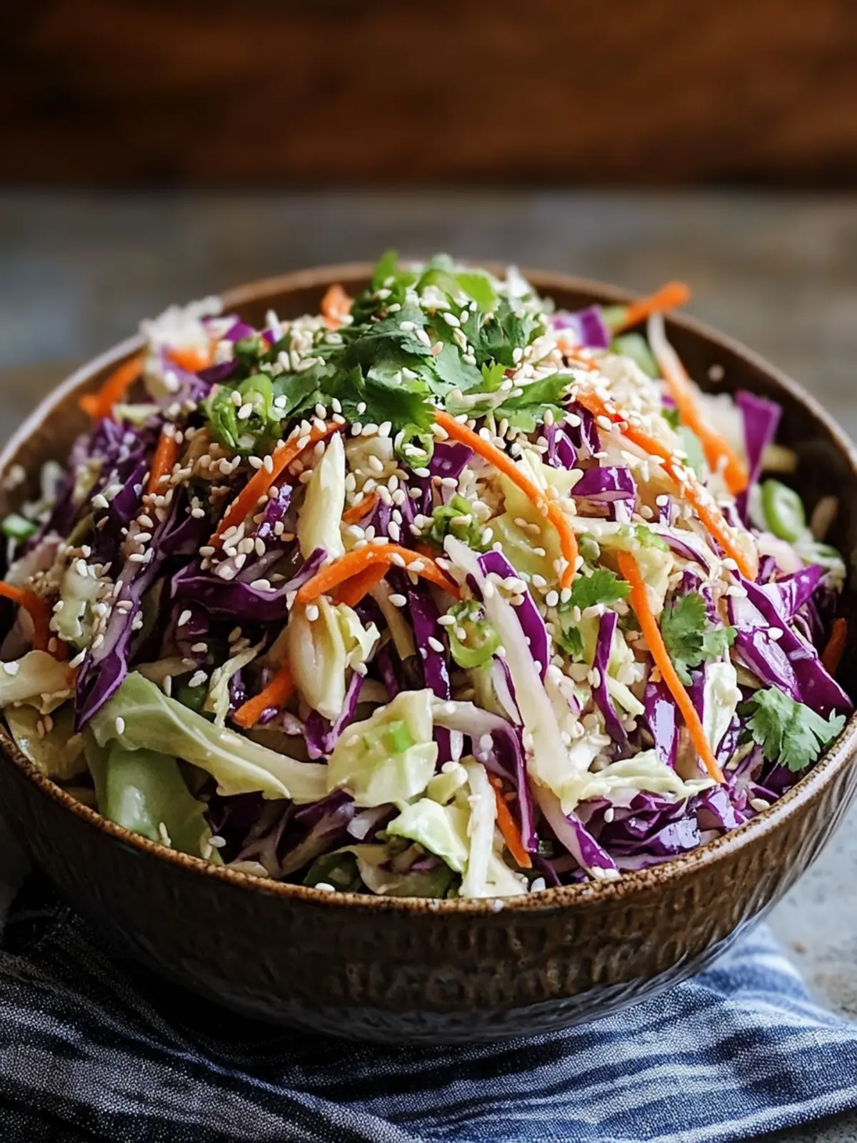 Irresistible Crunchy Asian Cabbage Slaw with Sesame Magic 4 Crunchy Asian Cabbage Slaw