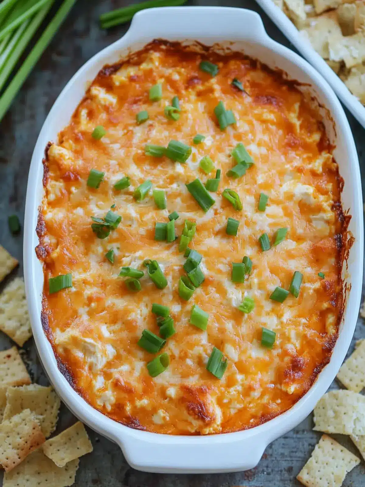 Creamy Cottage Cheese Buffalo Chicken Dip That's Keto-Friendly 3 Cottage Cheese Buffalo Chicken Dip