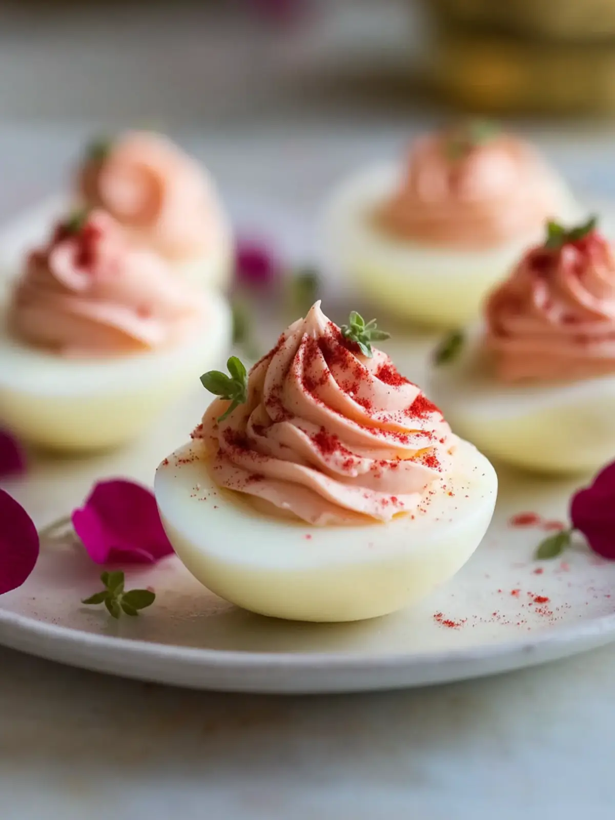 Romantic Valentine’s Day Deviled Eggs with a Colorful Twist 5 Romantic Valentine’s Day Deviled Eggs