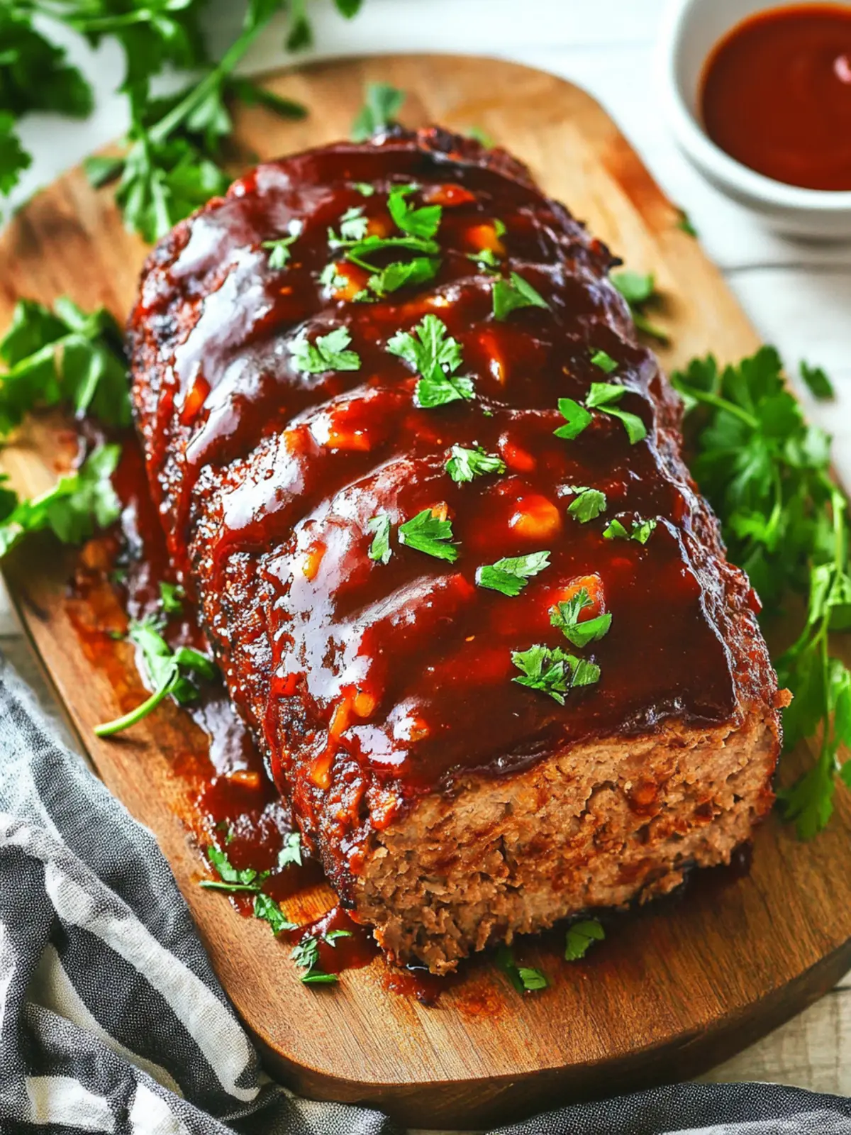 Smoky BBQ Meatloaf: Your New Favorite Comfort Dinner! 4 BBQ Meatloaf
