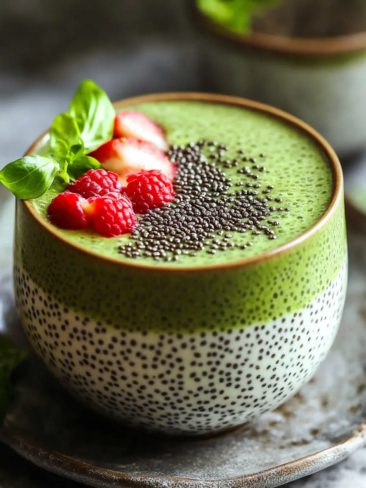 Green Matcha Chia Pudding: A Creamy Energy Boost! 3 Green Matcha Chia Pudding