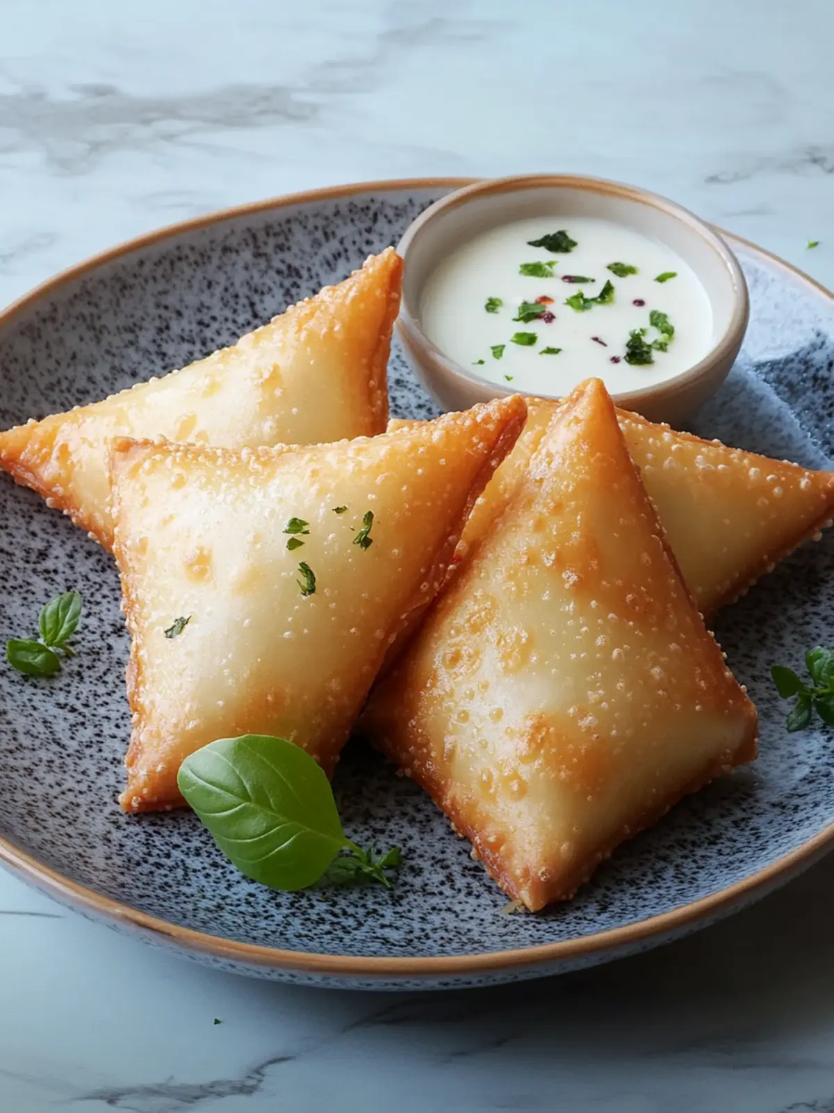 Savory Cheese Sambosa: Crispy Flavors for Ramadan Iftar 2 Cheese Sambosa