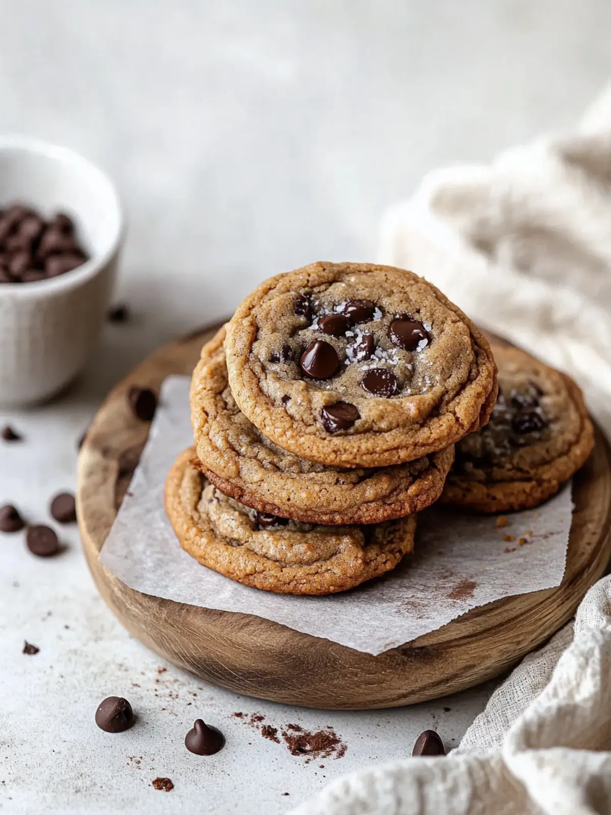 Espresso Chocolate Chip Cookies with Browned Butter Bliss 3 Espresso Chocolate Chip Cookies