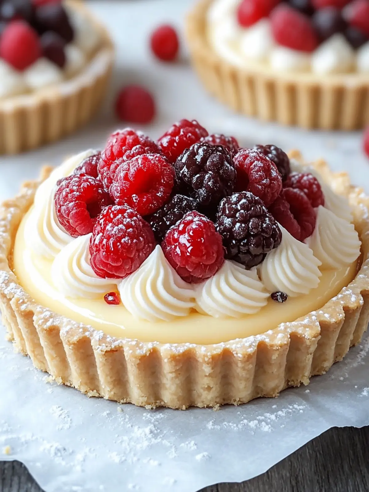 Decadent White Chocolate Mousse Tart to Wow Your Guests 2 White Chocolate Mousse Tart