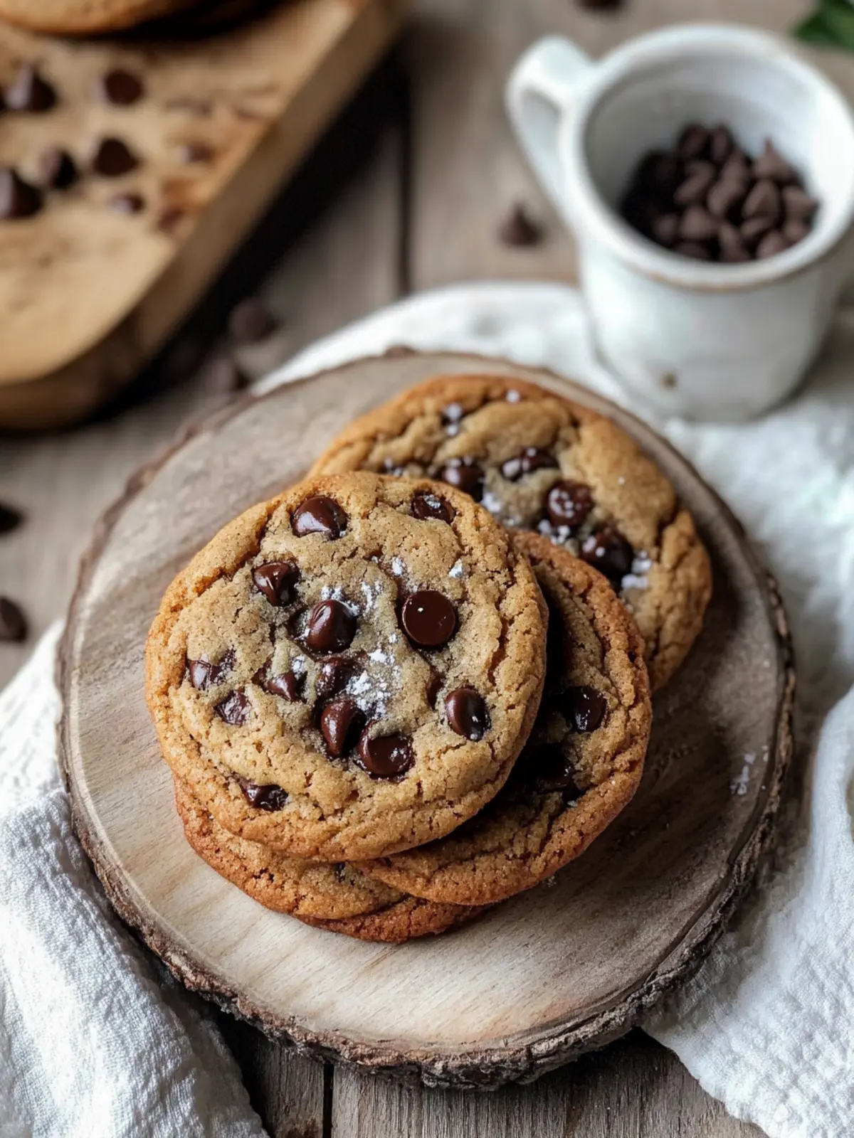 Espresso Chocolate Chip Cookies with Browned Butter Bliss 2 Espresso Chocolate Chip Cookies