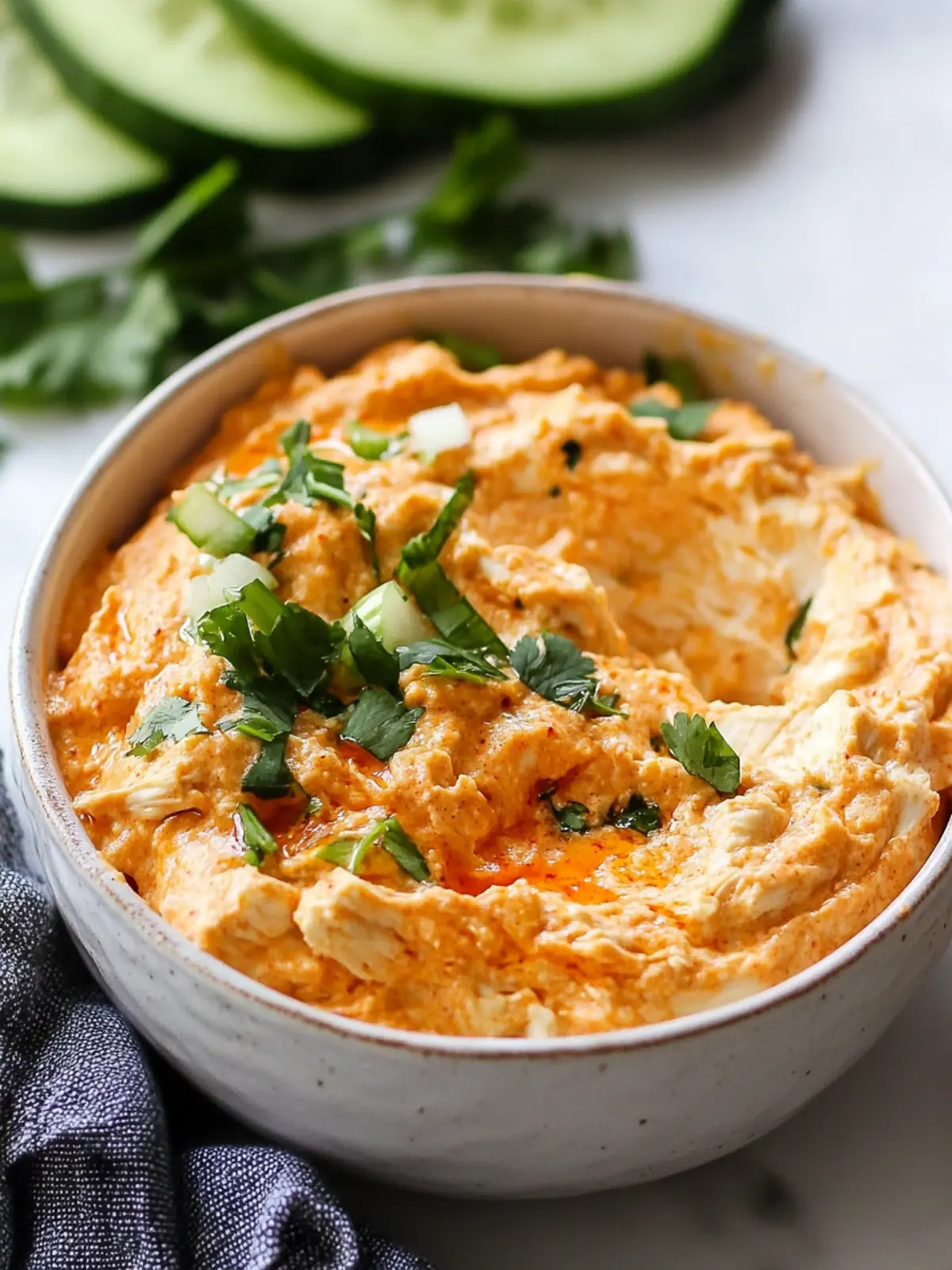 Dairy-Free Healthy Buffalo Chicken Dip You’ll Crave Forever 4 Dairy-Free Healthy Buffalo Chicken Dip