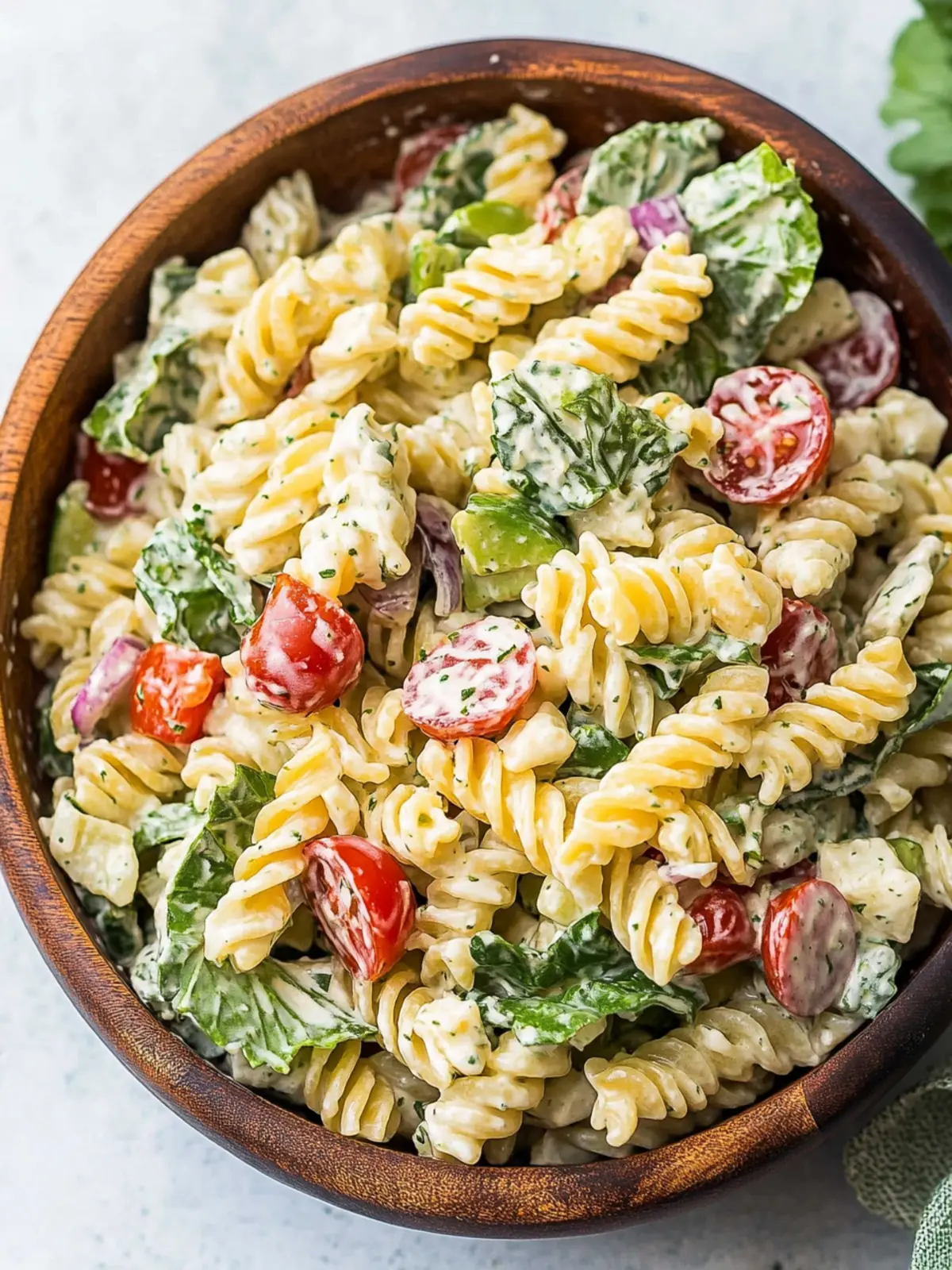 Delicious Ranch Pasta Salad That Will Brighten Your Day 2 Ranch Pasta Salad