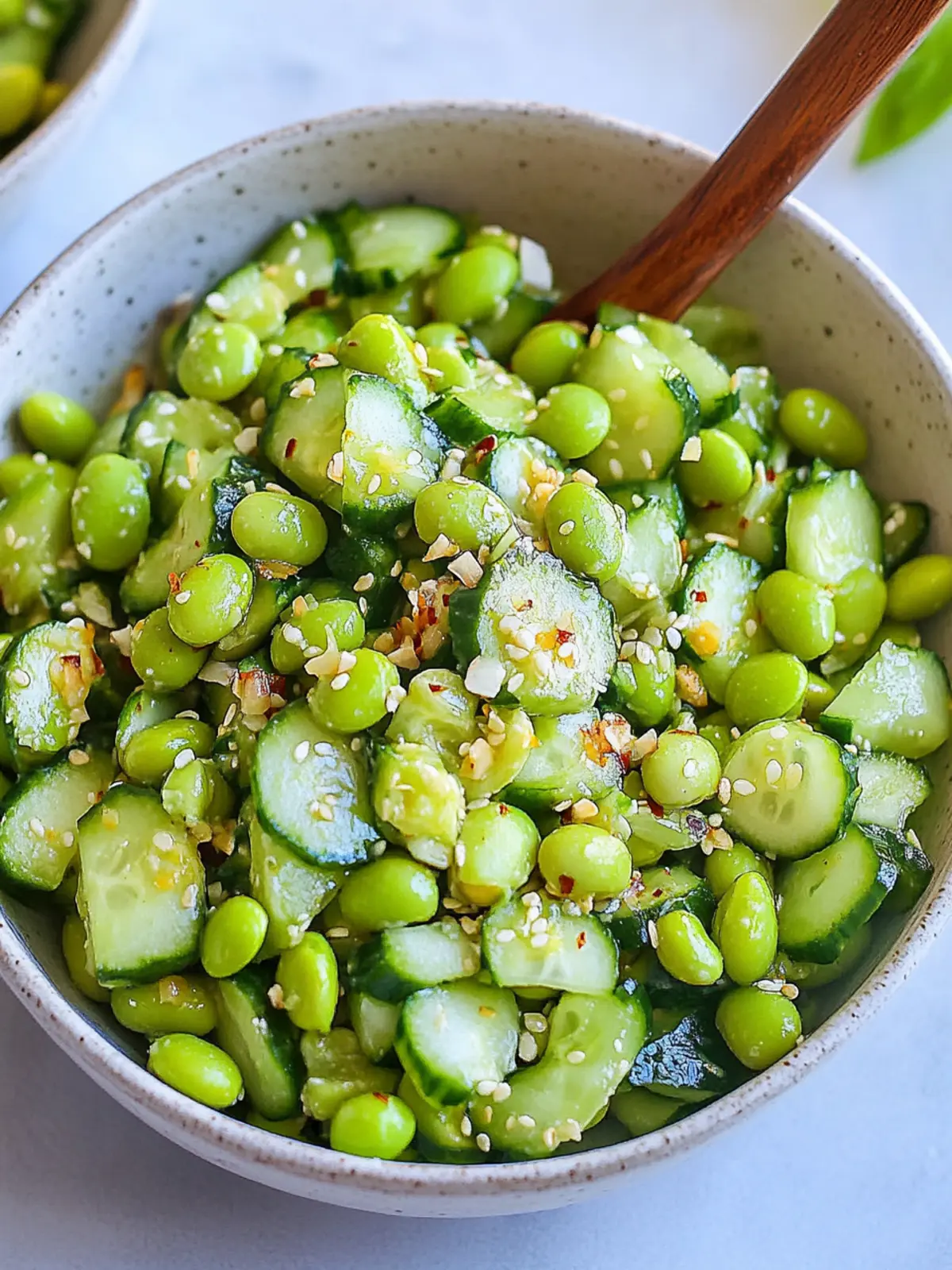 Cucumber Edamame Salad: Refreshing Twist for Your Table 4 Cucumber Edamame Salad