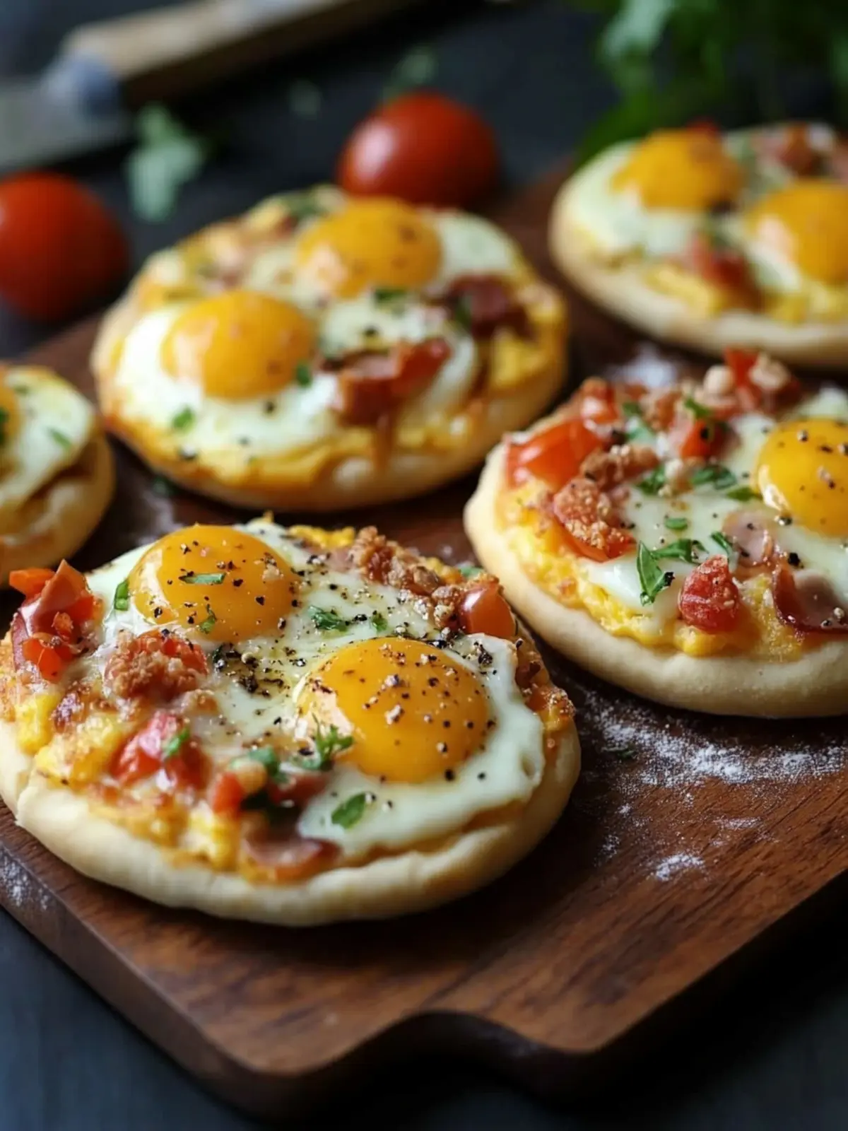 Delicious English Muffin Breakfast Pizza You Can Customize 2 English Muffin Breakfast Pizza