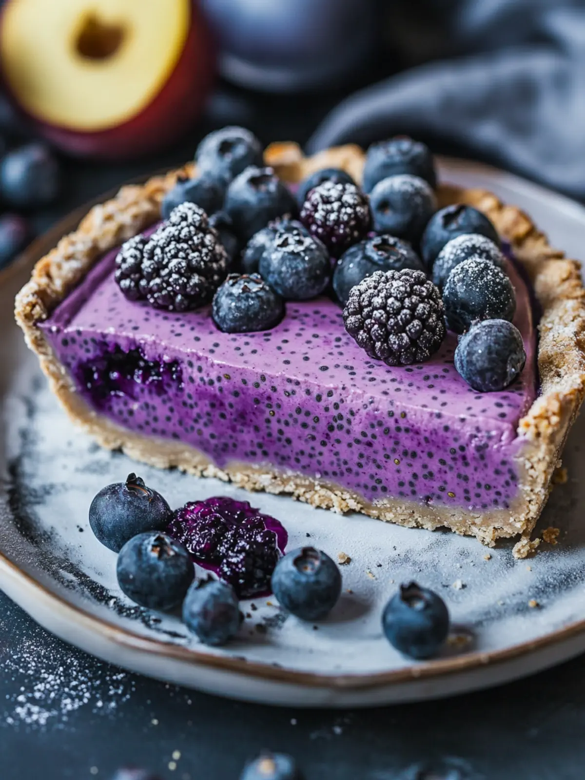 No-Bake Blueberry Chia Seed Pie for a Guilt-Free Treat 5 No-Bake Blueberry Chia Seed Pie