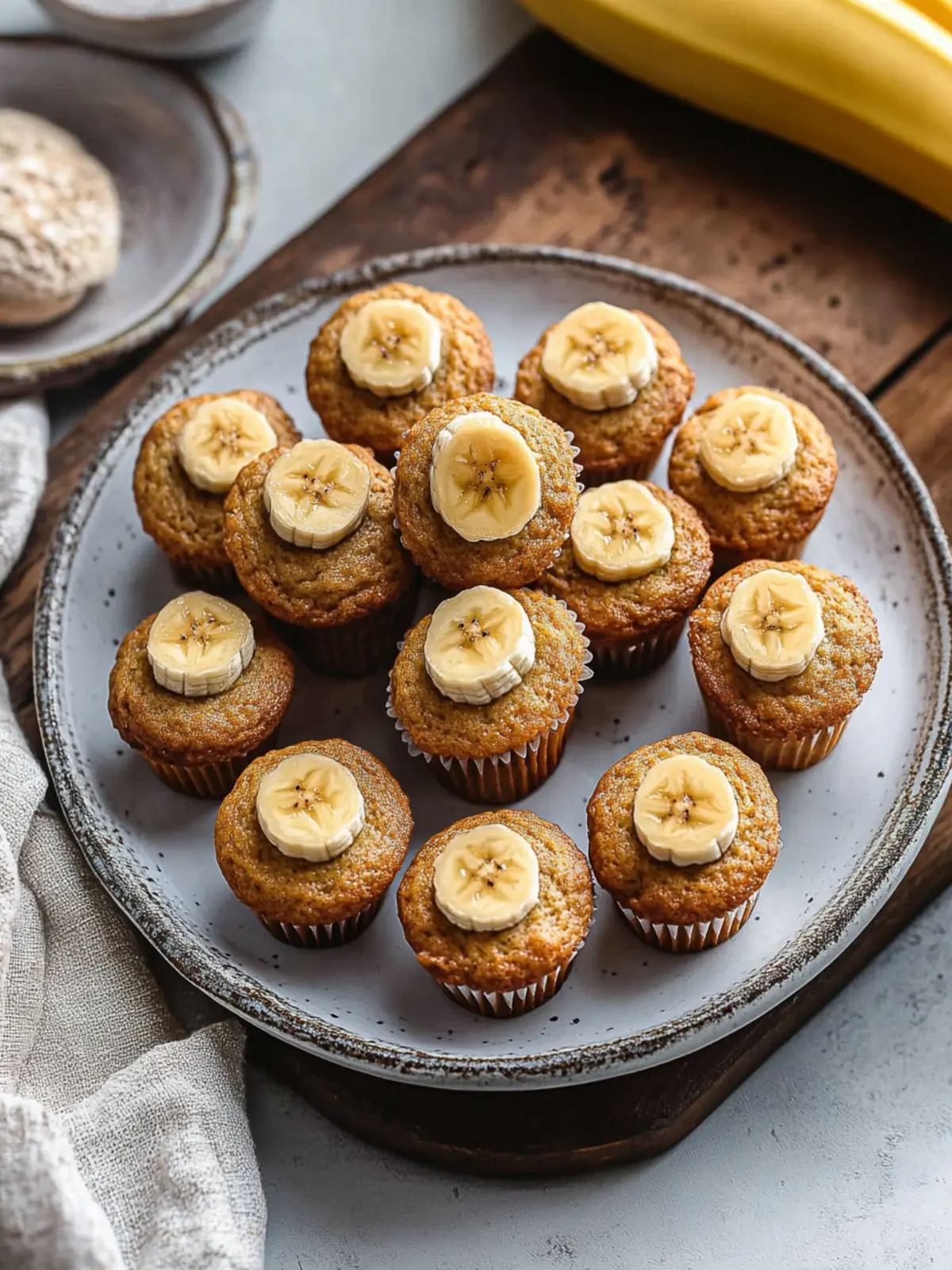 Deliciously Soft Mini Banana Muffins for a Perfect Snack 3 Mini Banana Muffins