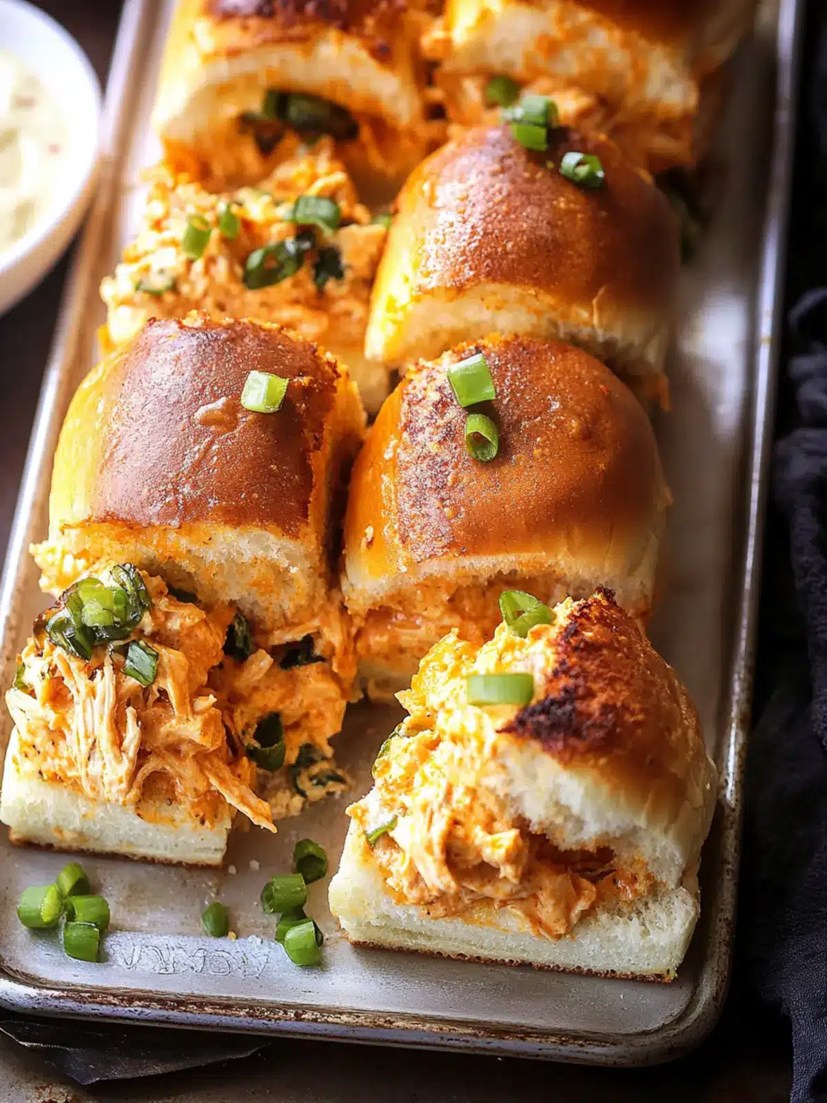 Irresistible Buffalo Chicken Dip Sliders for Game Day Joy 2 Buffalo Chicken Dip Sliders