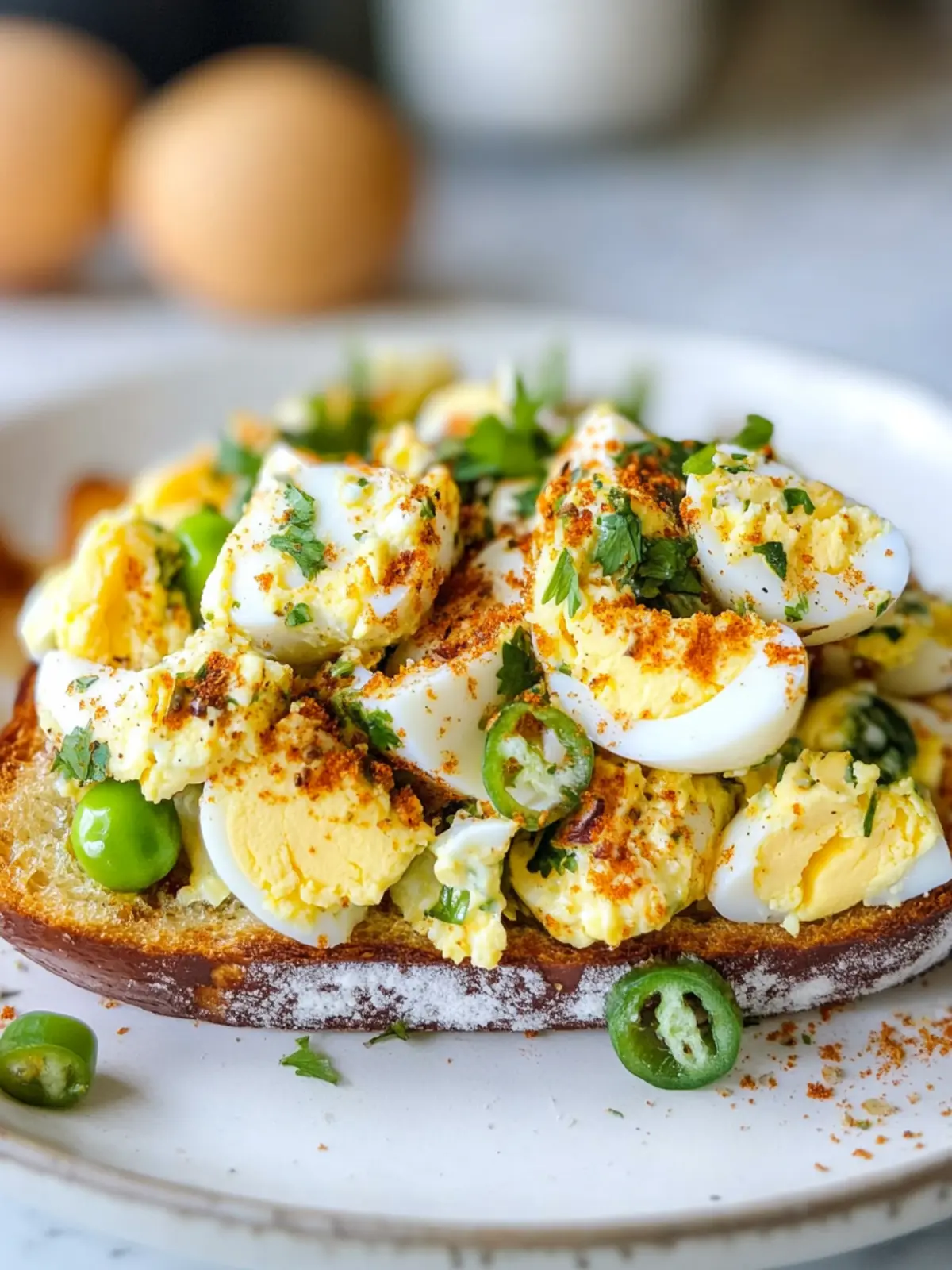 Crispy Egg Salad: A Flavor-Packed Twist on a Classic! 3 Crispy Egg Salad