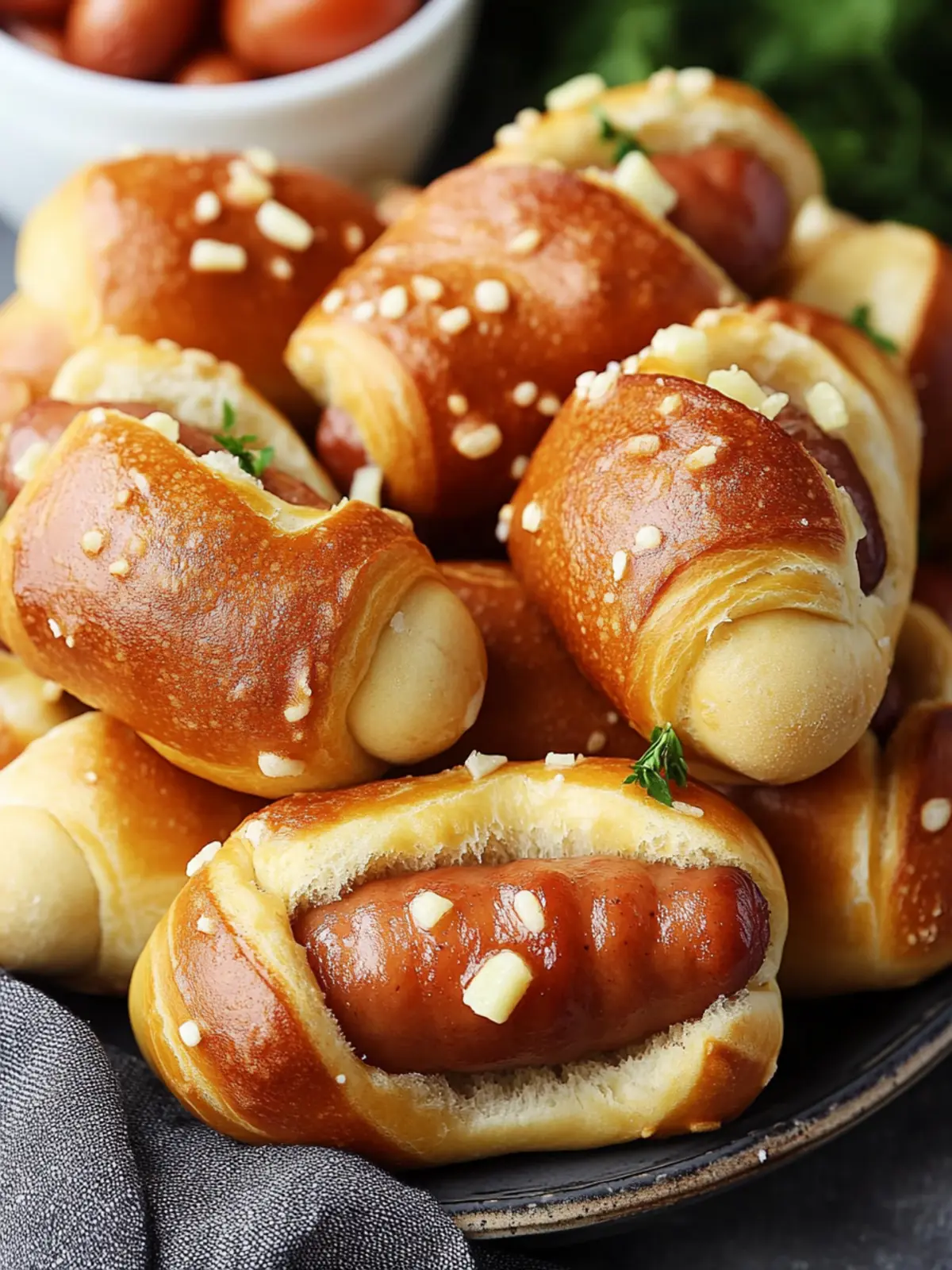 Irresistible Mini Pretzel Dogs for Your Next Snack Attack 2 Mini Pretzel Dogs