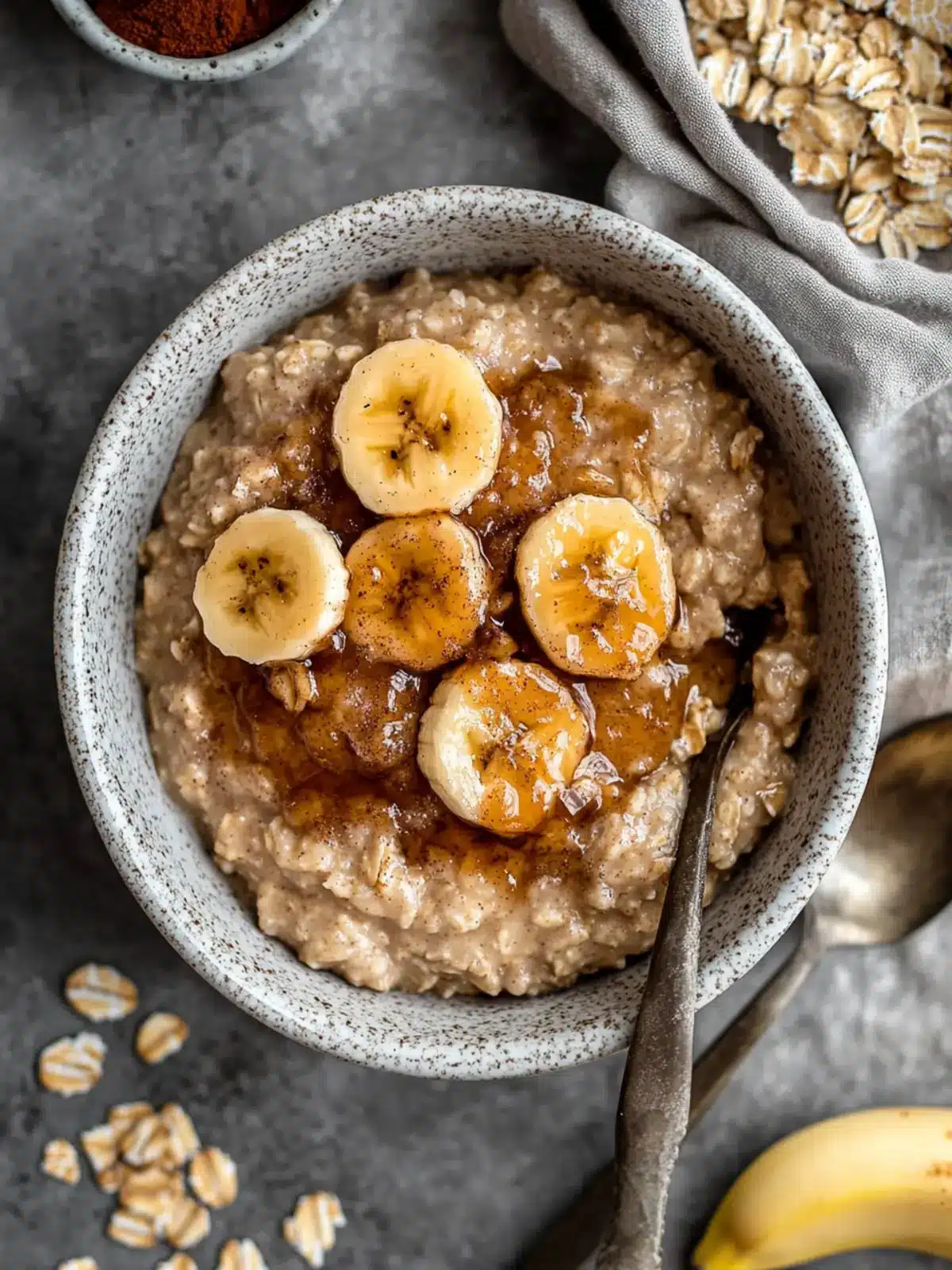 Caramelized Banana Oatmeal: Your Sweet Morning Upgrade 4 Caramelized Banana Oatmeal