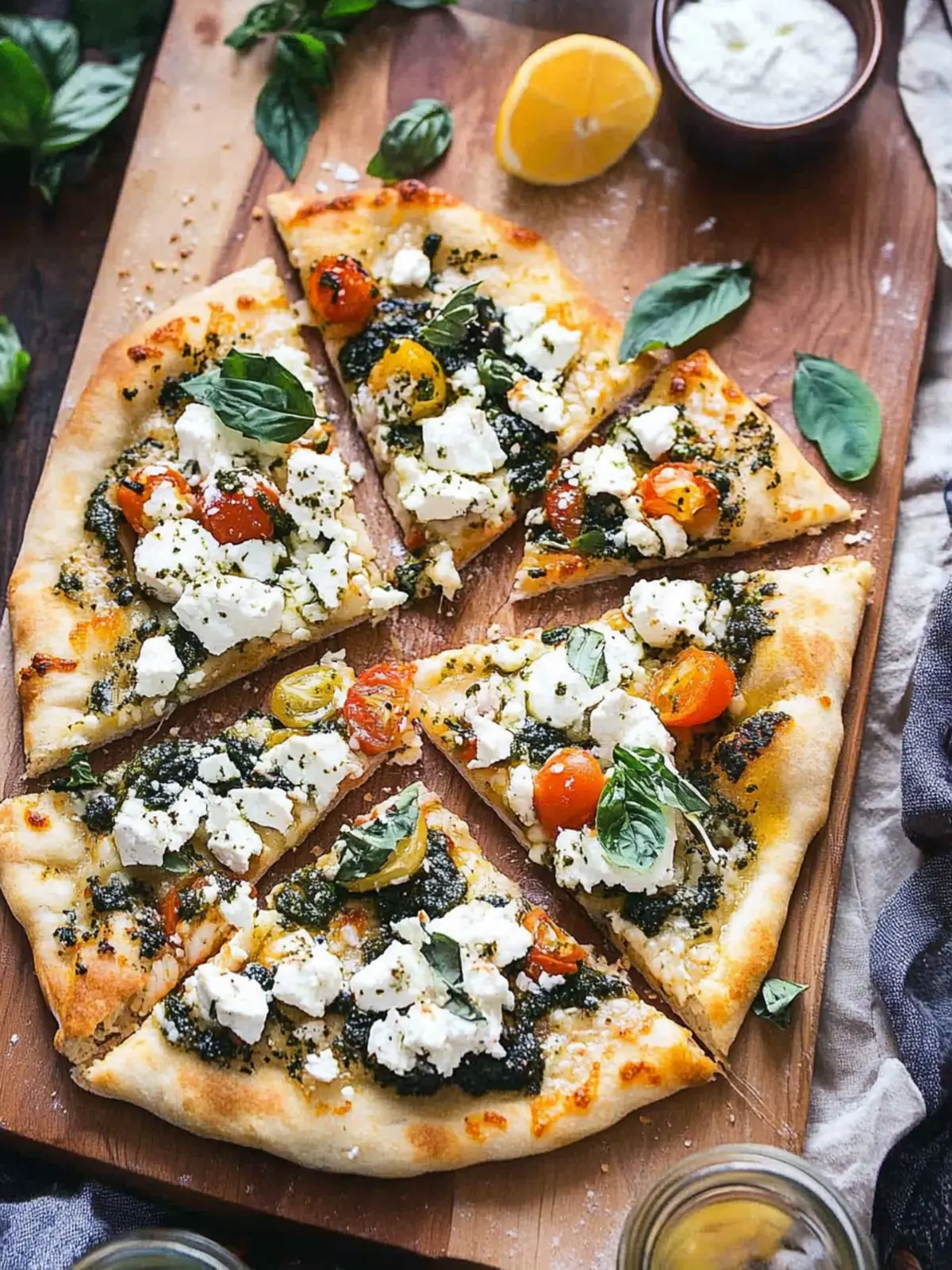Delicious Greek Flatbread Pizza with Creamy Tzatziki Twist 4 Greek Flatbread Pizza