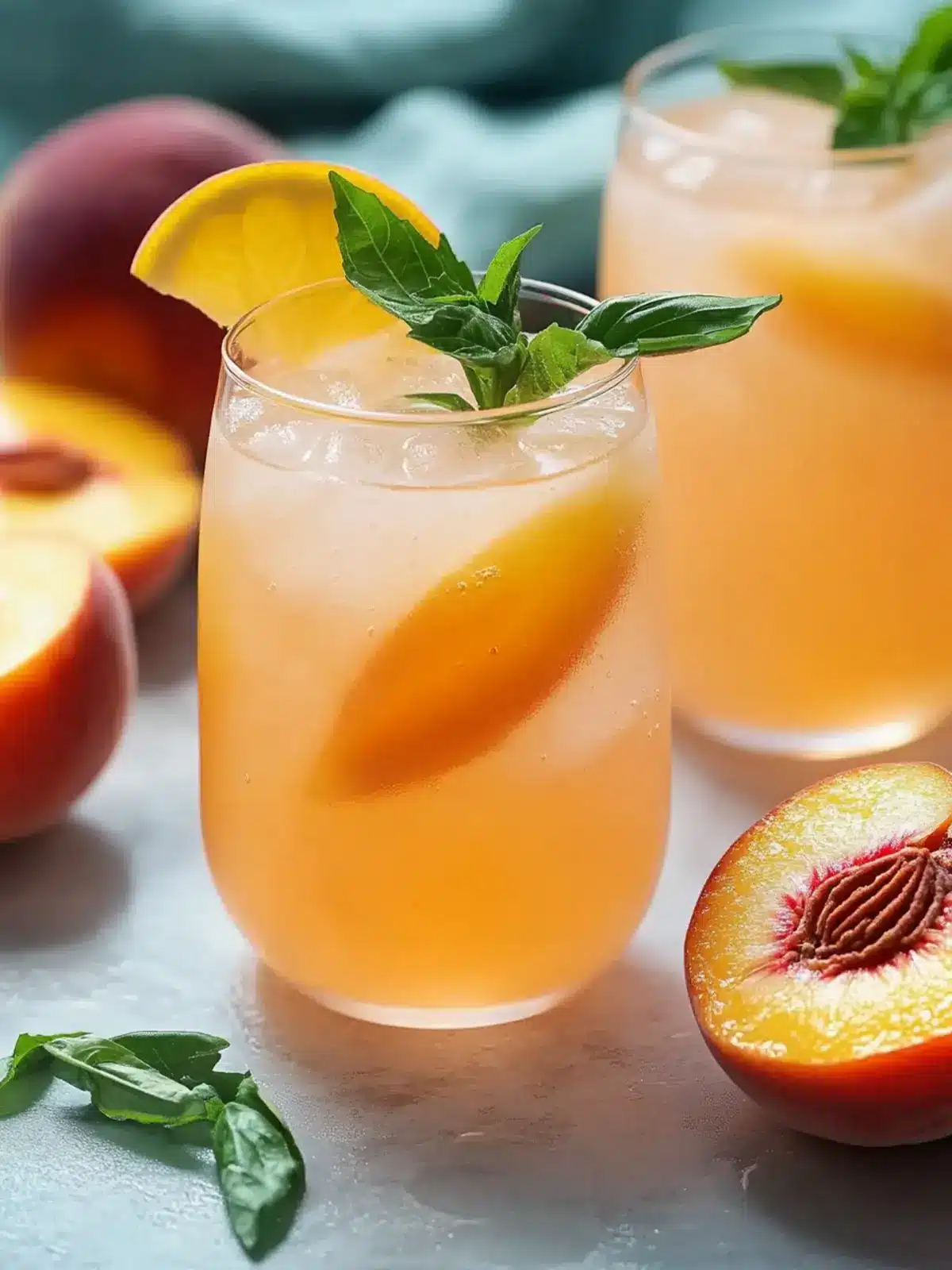 Refreshing Peach Lemonade Recipe to Brighten Your Summer! 3 Peach Lemonade
