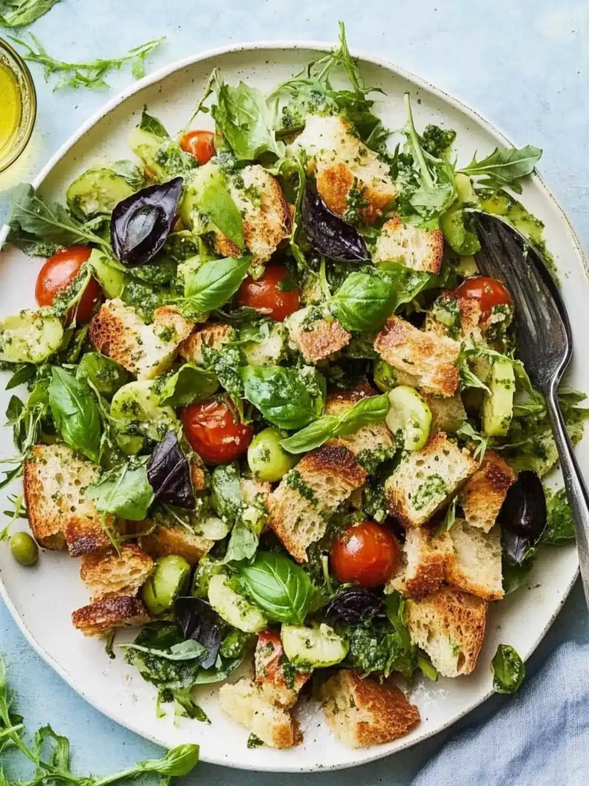 Brighten Up Your Day with Fresh Spring Panzanella Salad 4 Spring Panzanella