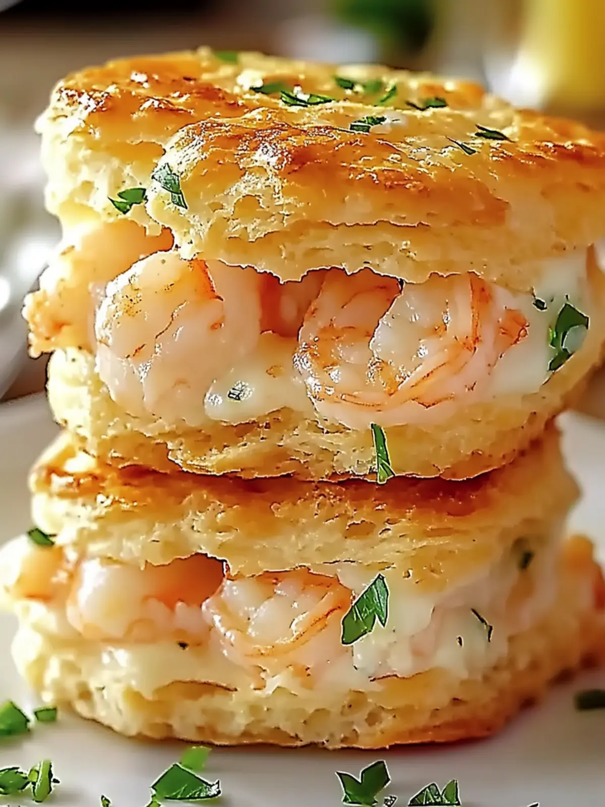Shrimp Crab Biscuit Melts: Easy Seafood Bliss at Home 2 Shrimp Crab Biscuit Melts