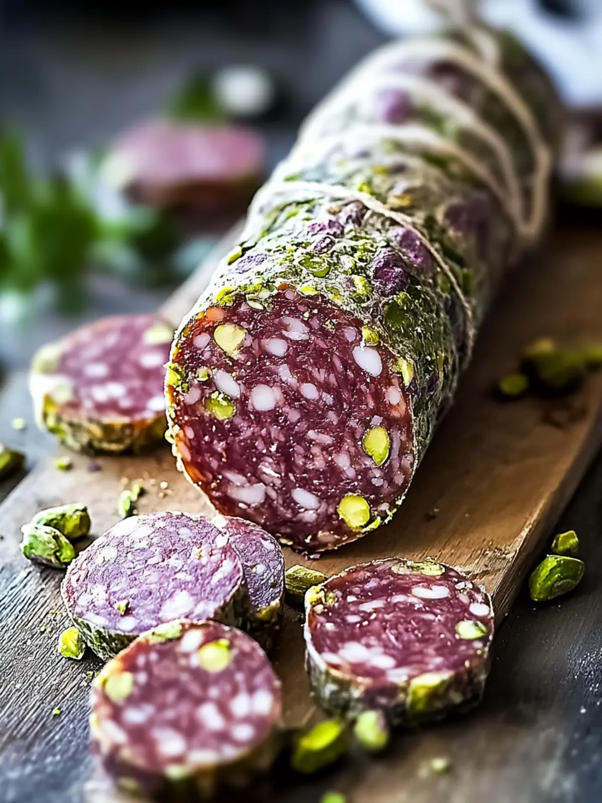 Delicious No-Bake Pistachio Salami for Effortless Indulgence 3 No-Bake Pistachio Salami