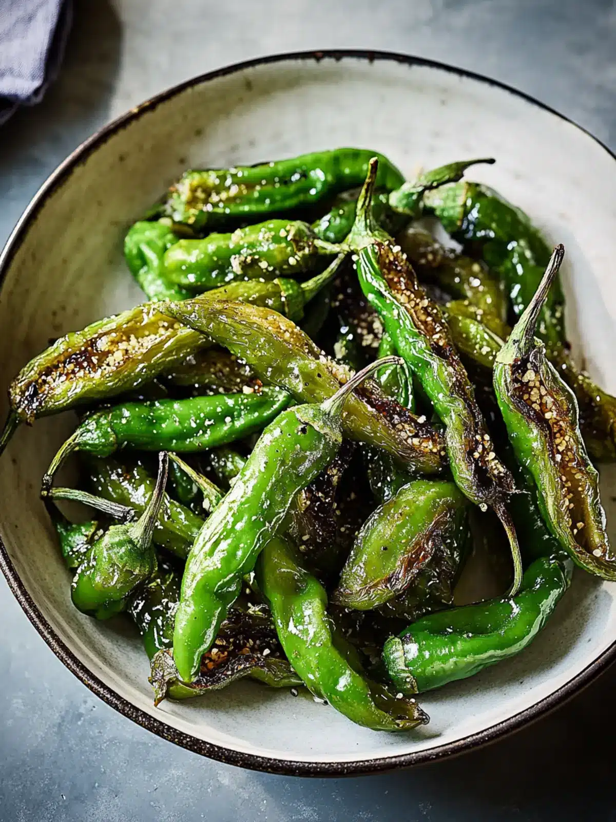 Blistered Shishito Peppers: Your New Favorite Healthy Snack 4 Blistered Shishito Peppers