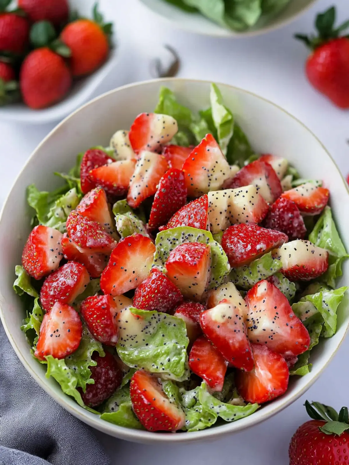 Strawberry Poppy Seed Salad: Your Perfect Summer Refreshment 4 Strawberry Poppy Seed Salad