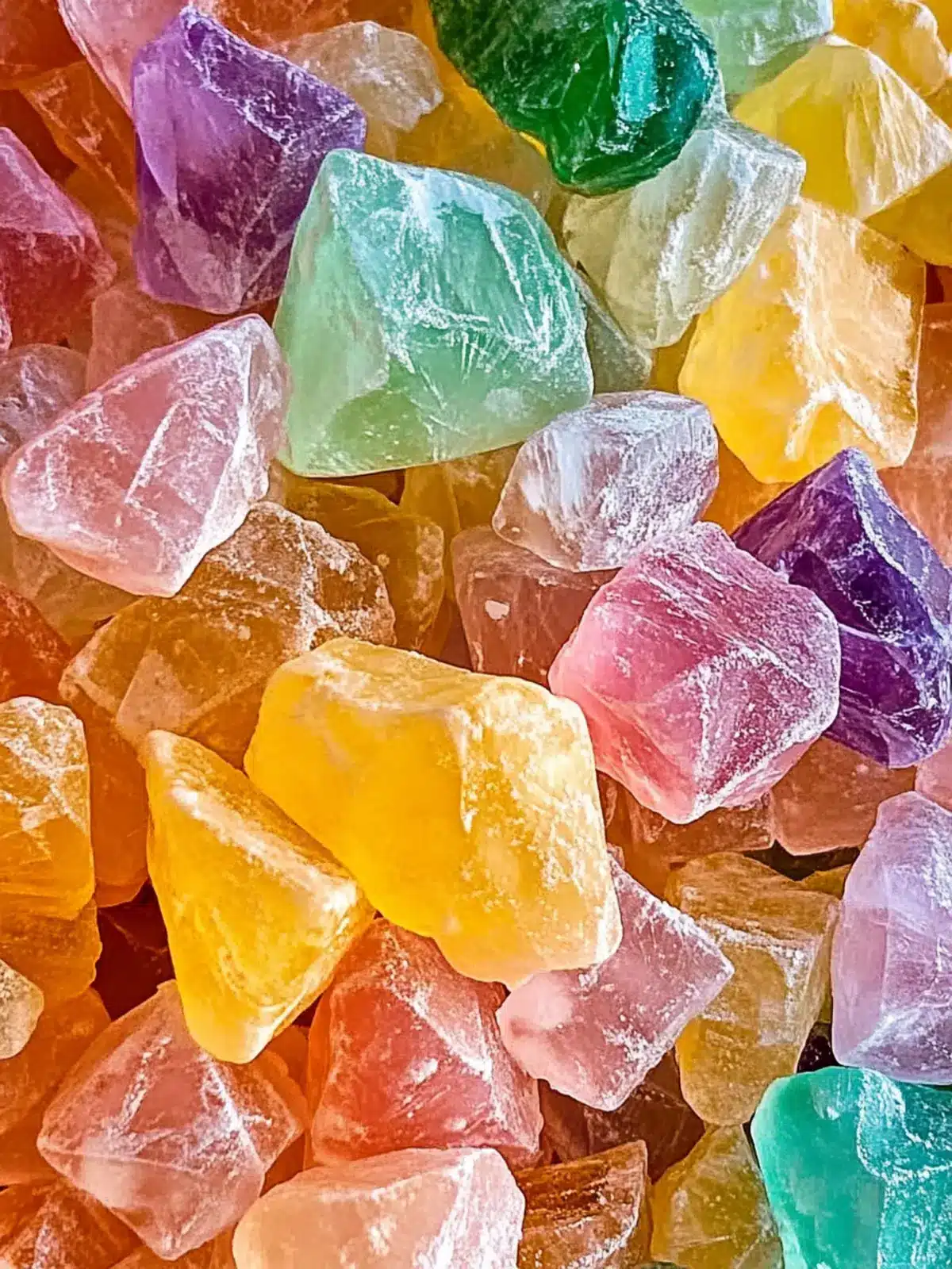 Create Colorful Memories with Old-Fashioned Stained-Glass Rock Candy 5 Old-Fashioned Stained-Glass Rock Candy
