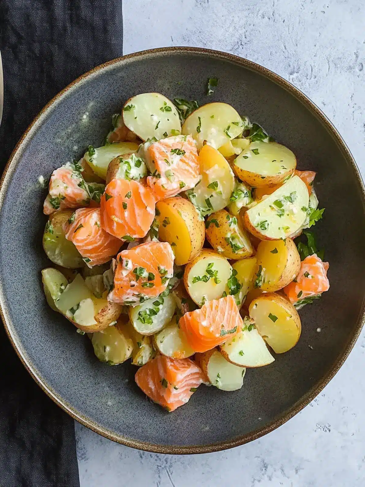 Delicious Smoked Salmon Potato Salad for the Perfect Bite 3 Smoked Salmon Potato Salad