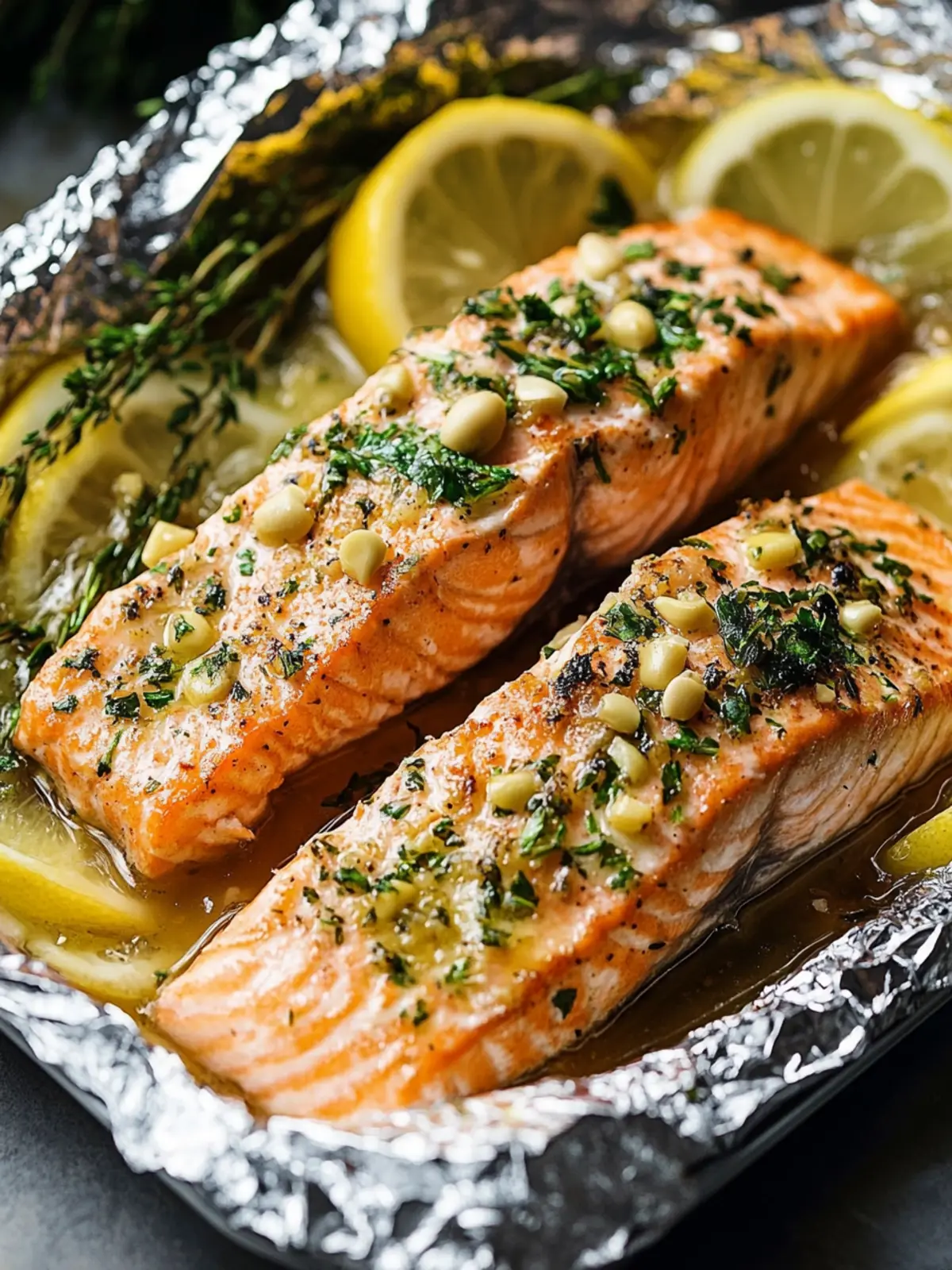 Easy Baked Salmon in Foil with Lemon Garlic Bliss 3 Baked Salmon in Foil