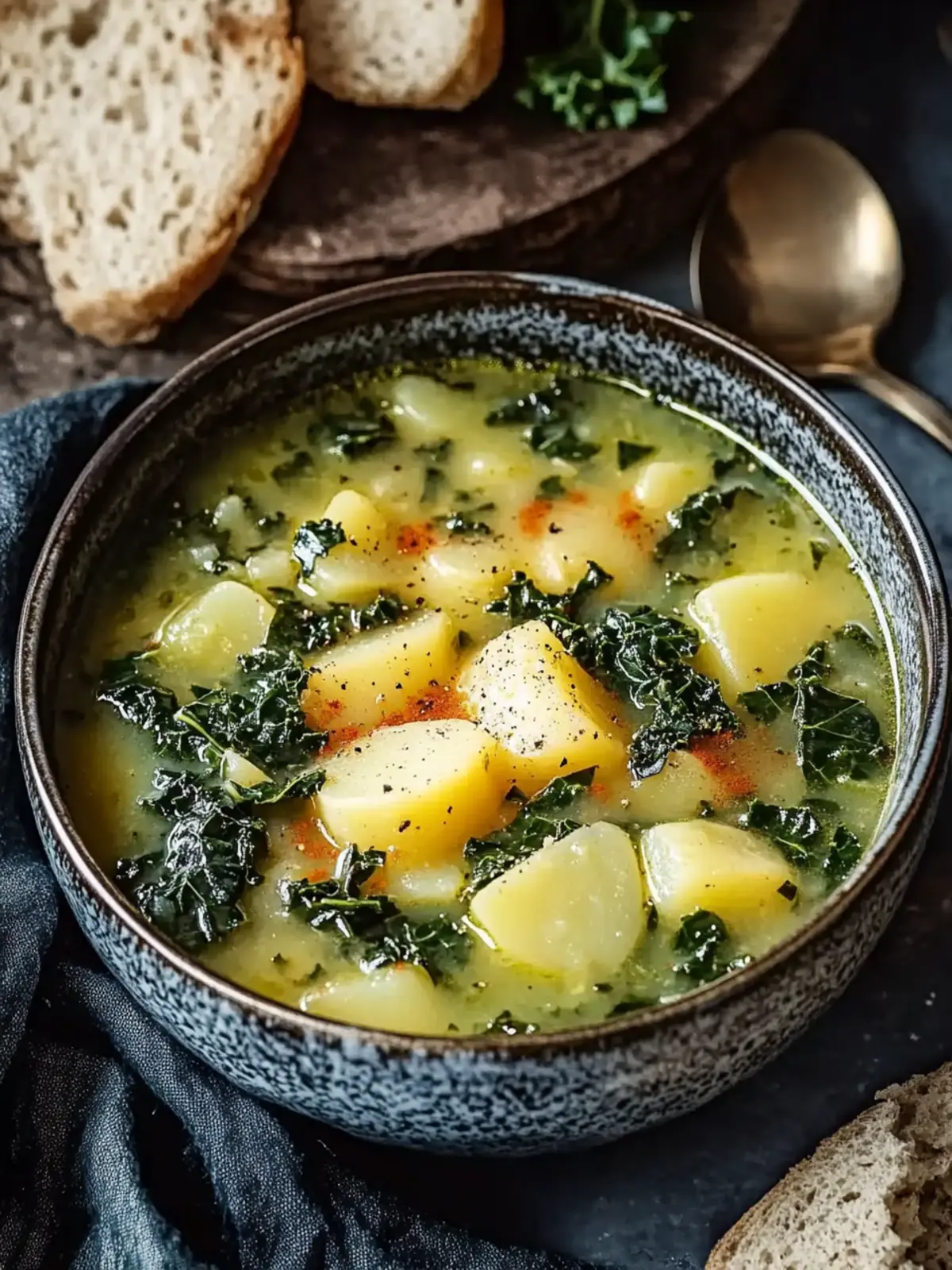 Chunky Potato Kale Soup That Warms Your Soul in Minutes 2 Chunky Potato Kale Soup