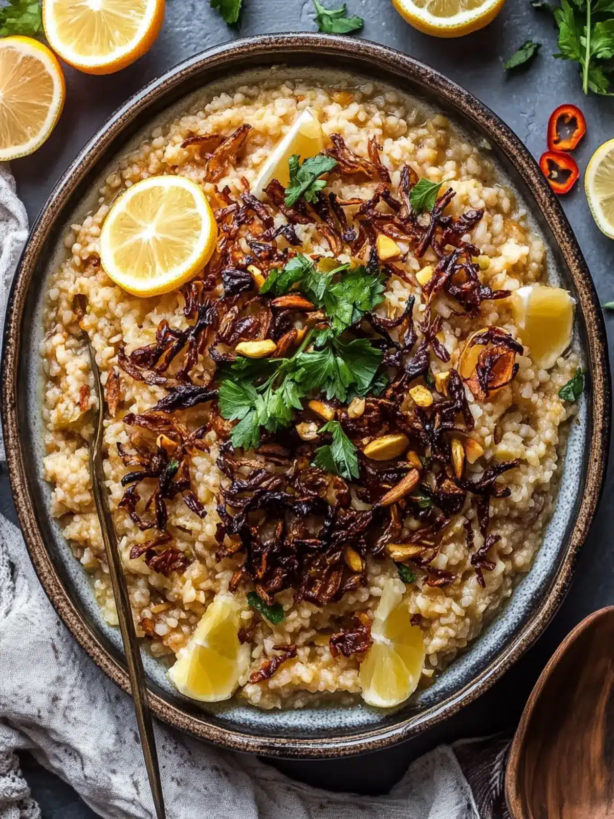 Lebanese Mujadara: Simple Comfort Food for Cozy Nights 4 Lebanese Mujadara