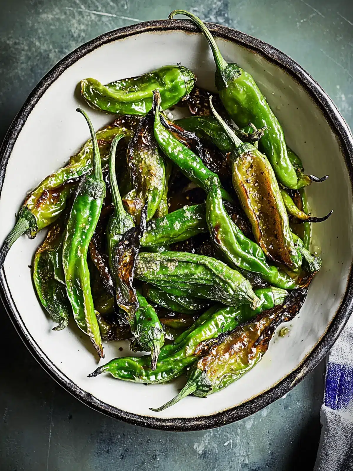 Blistered Shishito Peppers: Your New Favorite Healthy Snack 3 Blistered Shishito Peppers