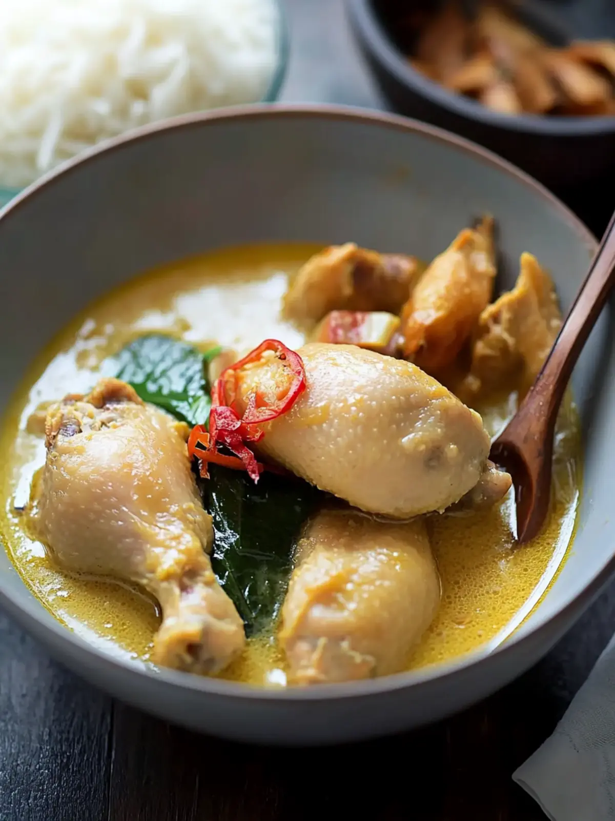 Creamy Opor Ayam: Discover Indonesian Chicken Curry Bliss 4 Opor Ayam (Indonesian Chicken Curry)