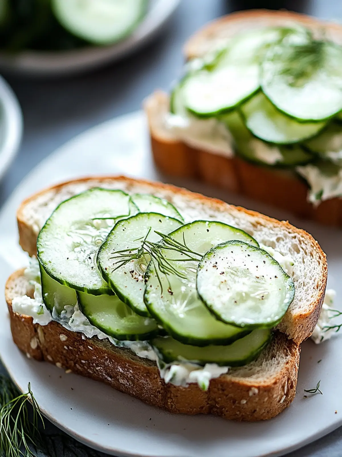 Delicious Cucumber Salad Sandwiches Perfect for Any Occasion 3 Cucumber Salad Sandwiches