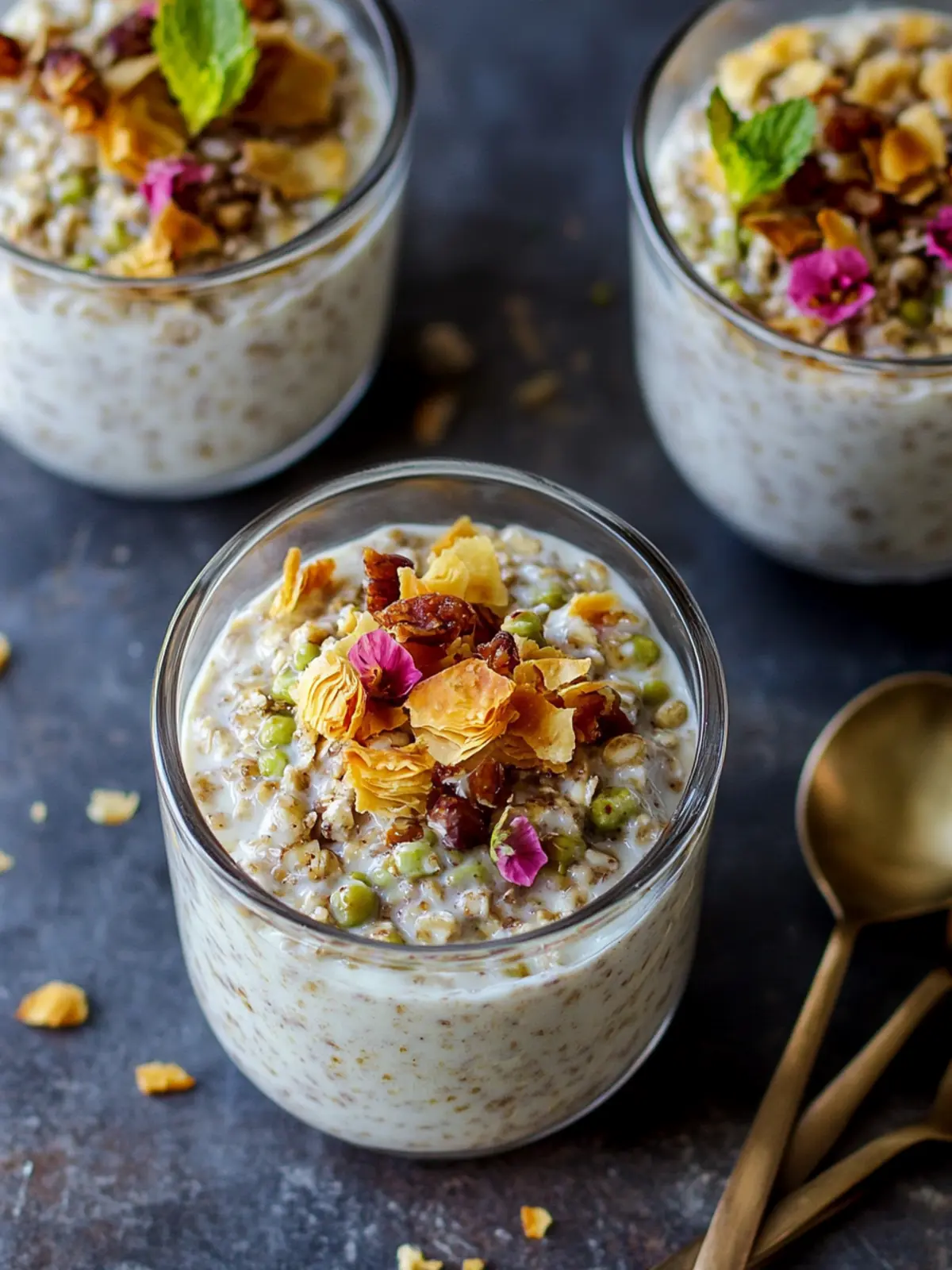 Baklava Overnight Oats: A Healthy Twist on a Classic Treat 2 Baklava Overnight Oats