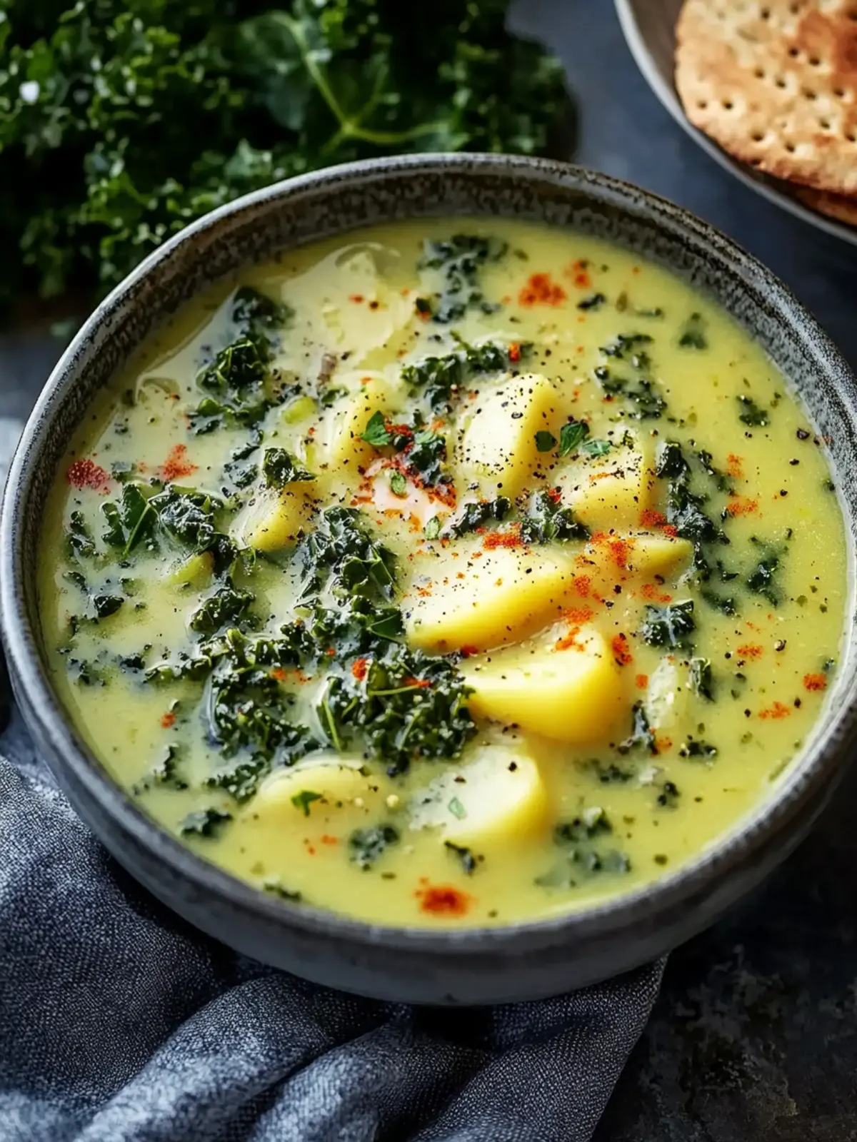 Chunky Potato Kale Soup That Warms Your Soul in Minutes 3 Chunky Potato Kale Soup