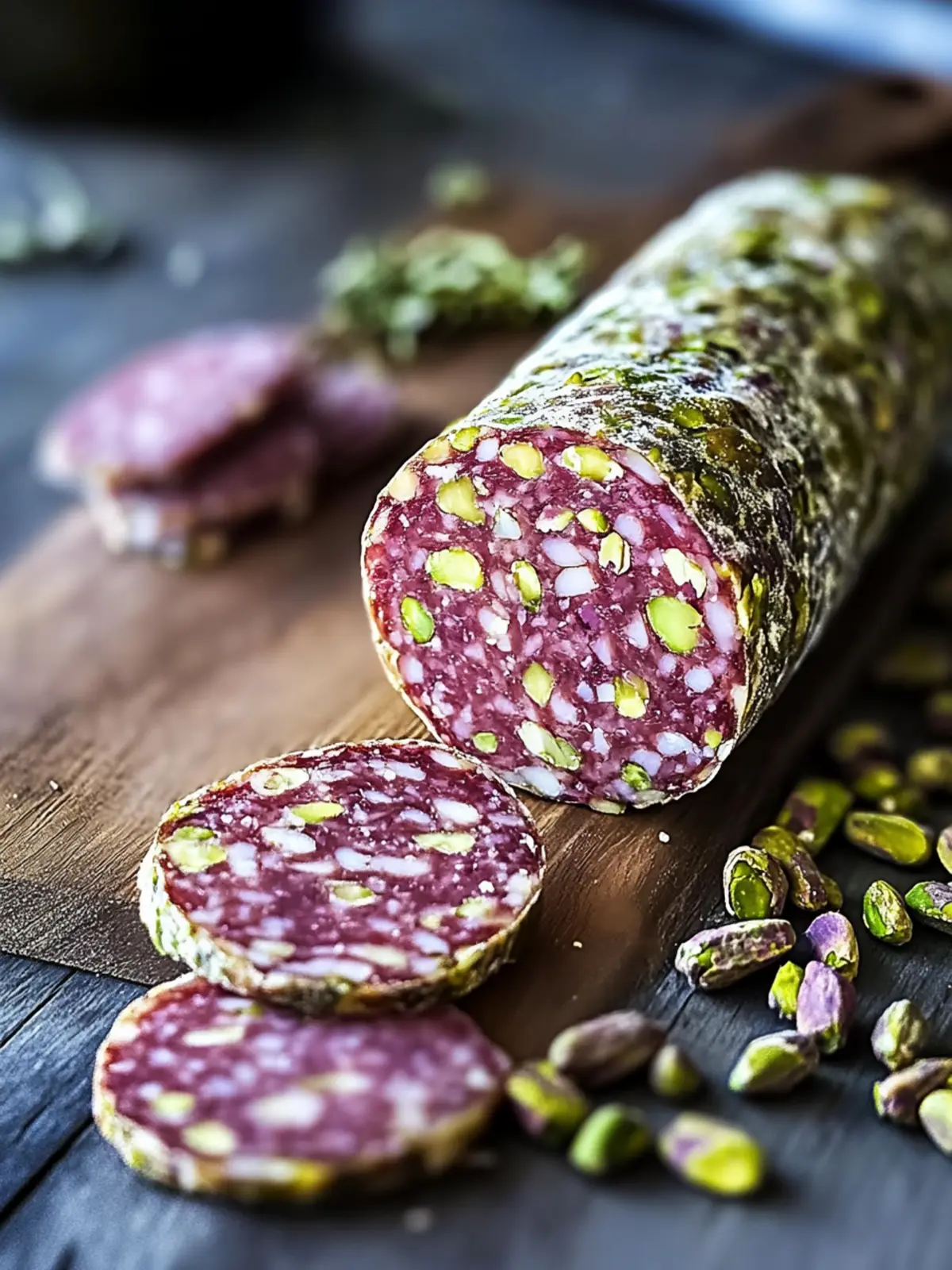 Delicious No-Bake Pistachio Salami for Effortless Indulgence 5 No-Bake Pistachio Salami