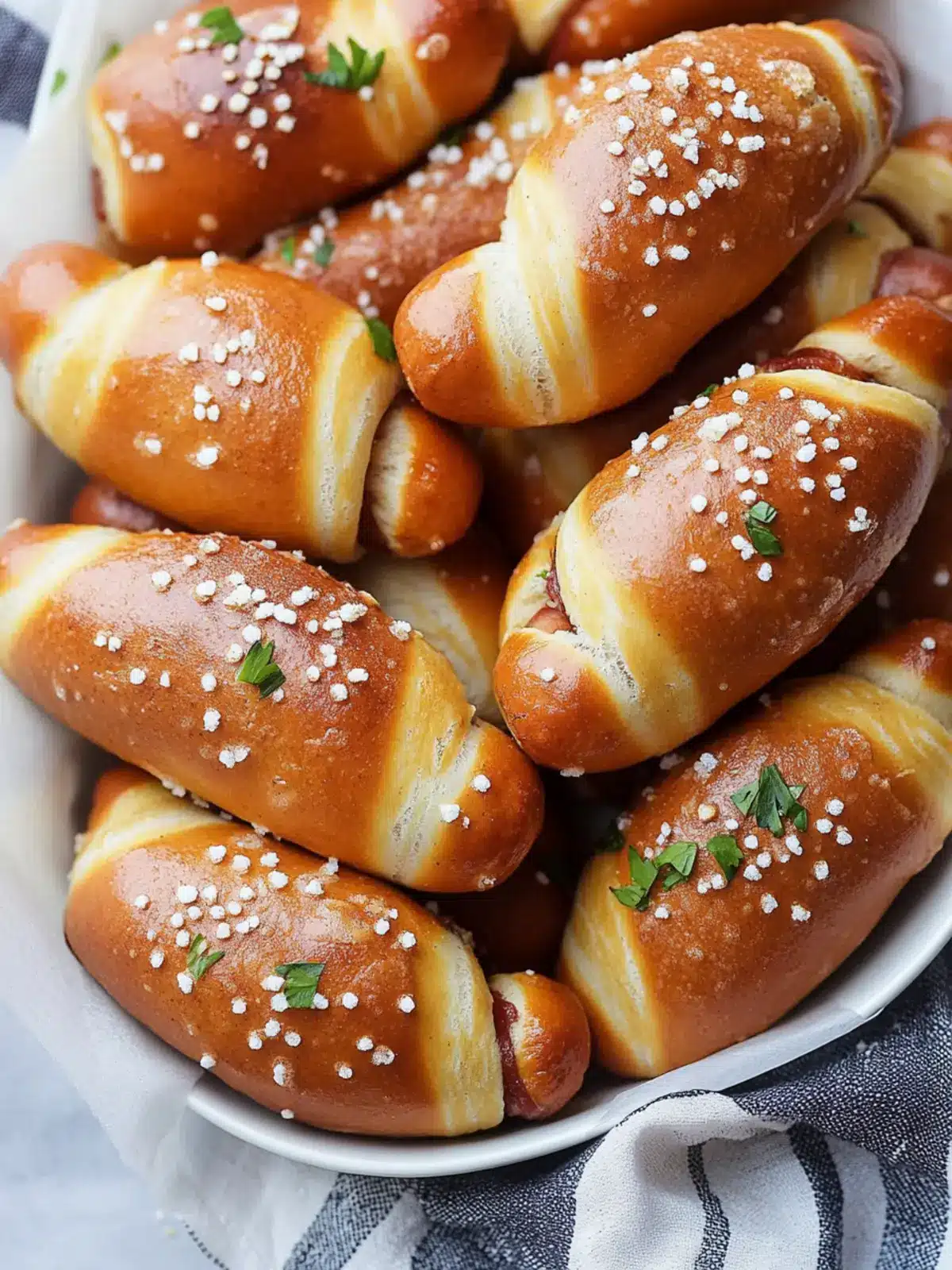 Irresistible Mini Pretzel Dogs for Your Next Snack Attack 3 Mini Pretzel Dogs