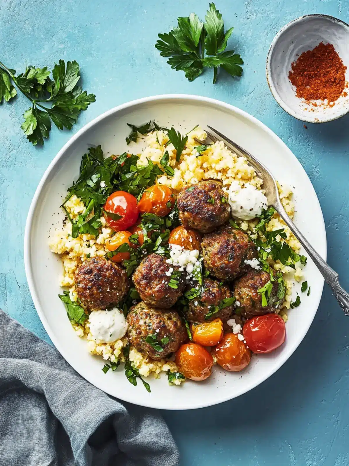 Delicious Moroccan Meatballs with Chickpeas for Comfort Food 3 Moroccan Meatballs