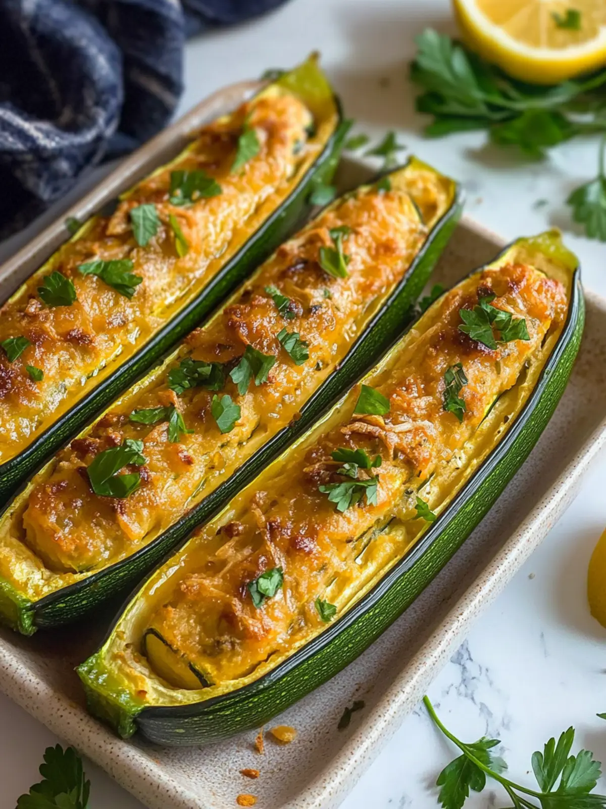 Vegetarian Lebanese Stuffed Zucchini: A Flavorful Twist! 4 Vegetarian Lebanese Stuffed Zucchini