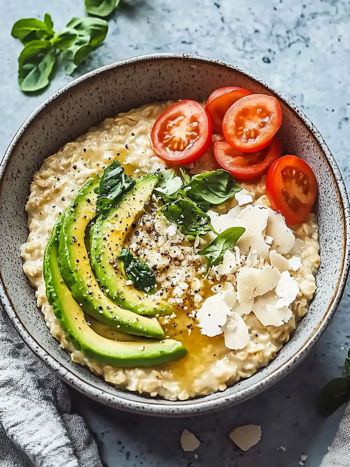 Savory Avocado Oatmeal: Your Quick & Creamy Morning Boost 2 Savory Avocado Oatmeal