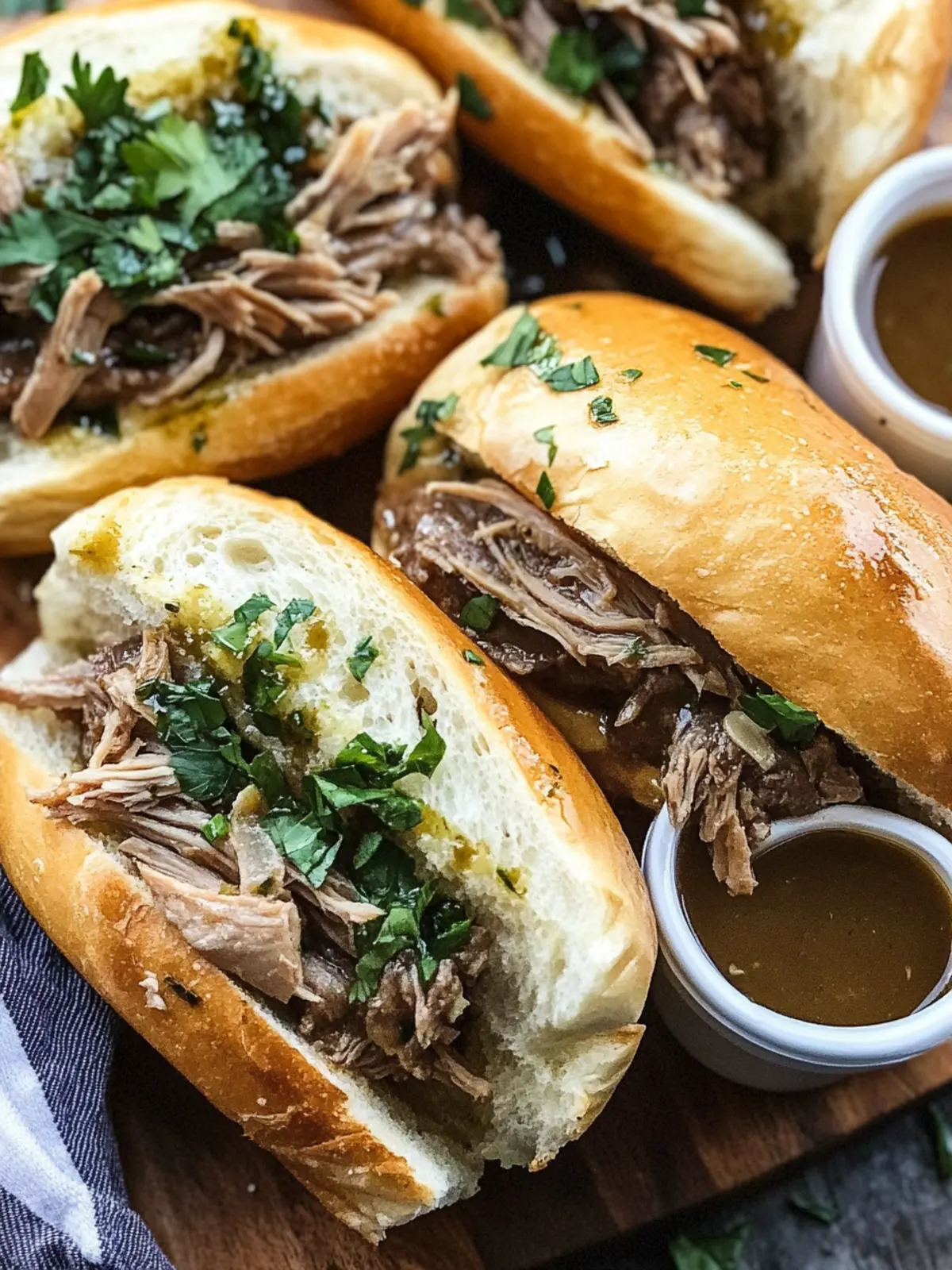 Savory French Dip Sandwiches to Satisfy Your Hunger Today 5 French Dip Sandwiches