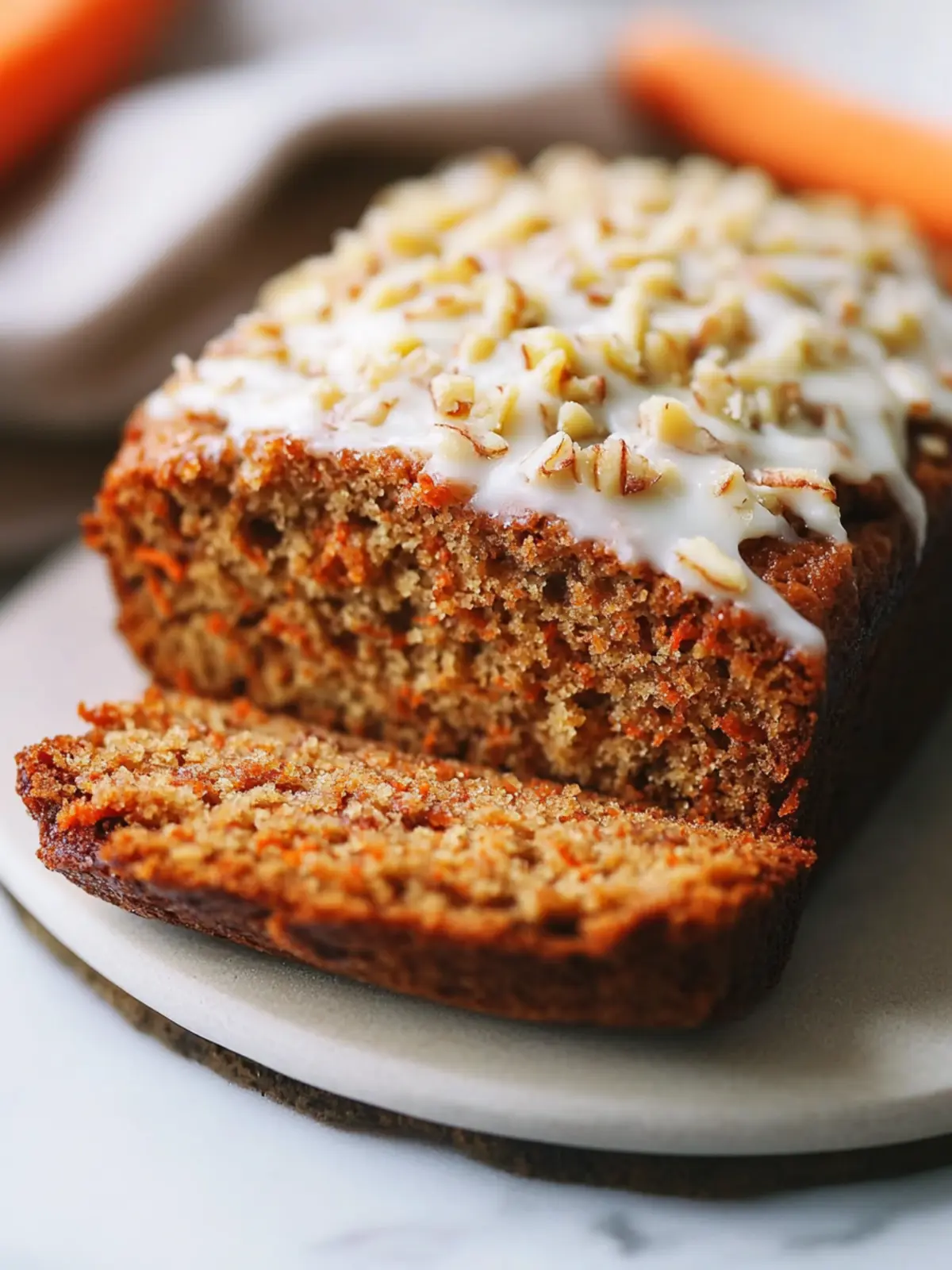 Delicious Carrot Cake Banana Bread for Your Family's Breakfast 3 Carrot Cake Banana Bread