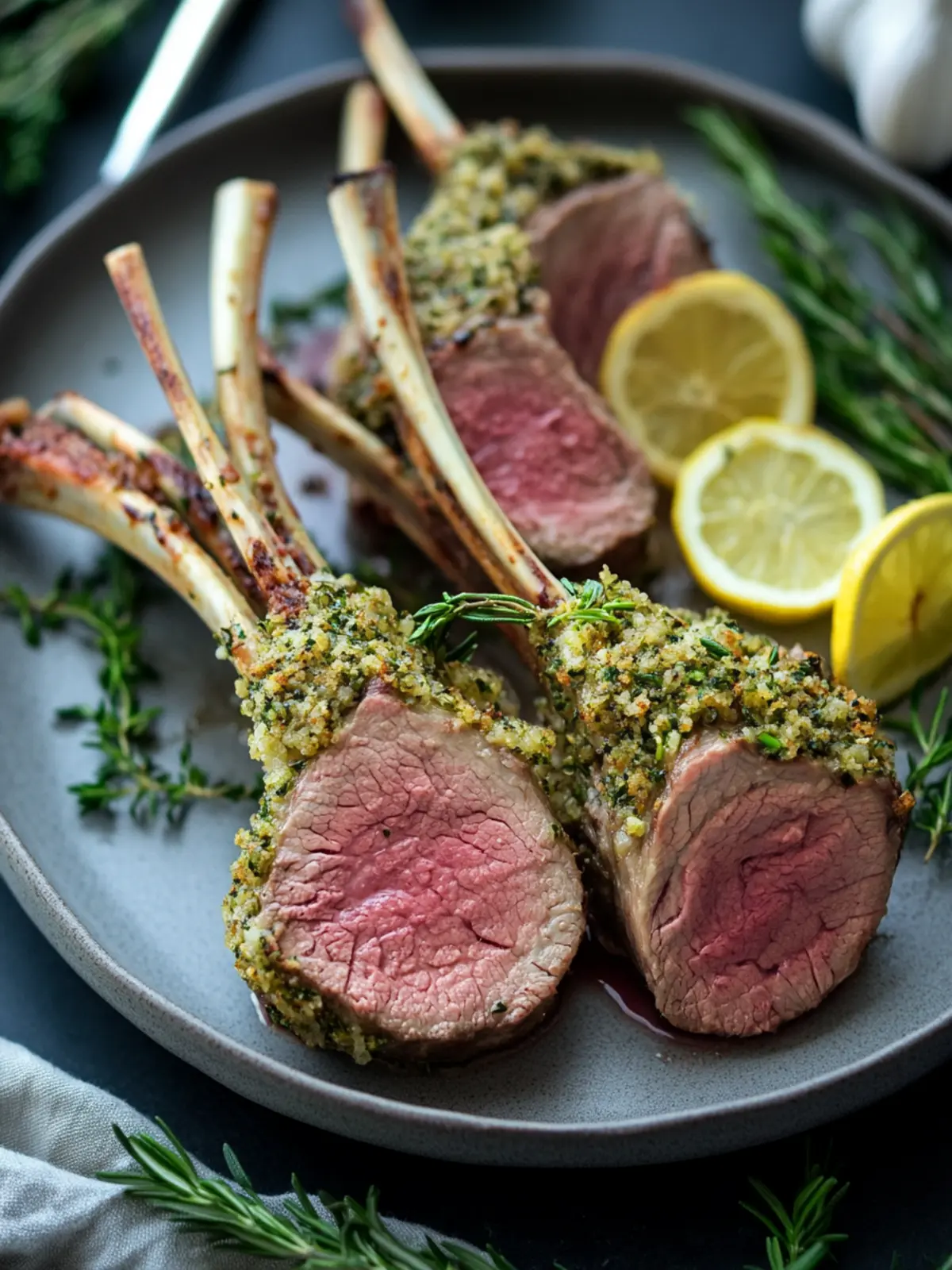 Elevate Dinner with Herb Crusted Rack of Lamb Magic 3 Herb Crusted Rack of Lamb