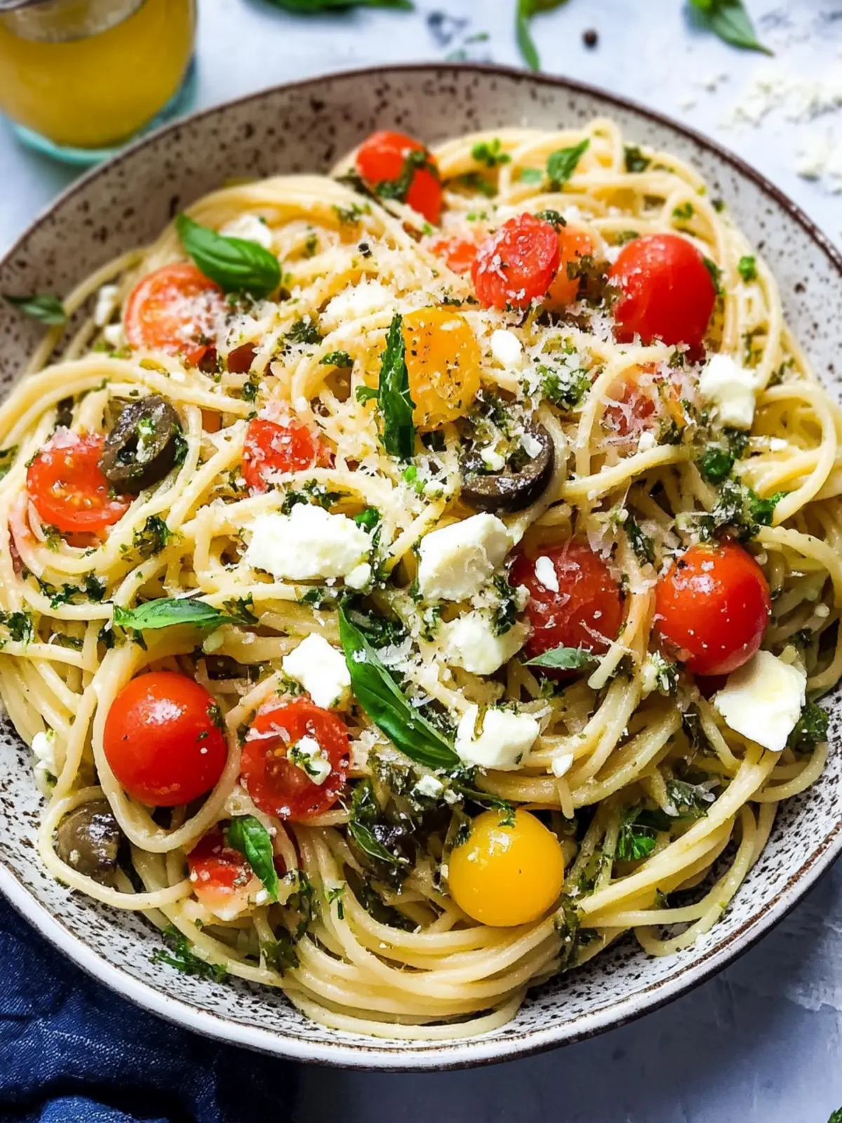 Delicious Greek Spaghetti with Artichokes and Spinach Bliss 5 Greek Spaghetti