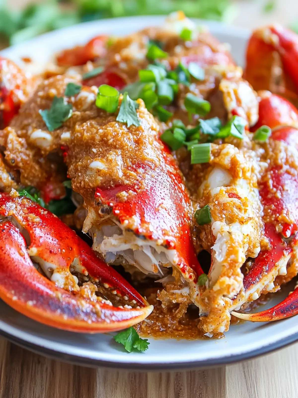 Savory Singapore-Style Chili Crab for a Festive Feast 4 Singapore-Style Chili Crab