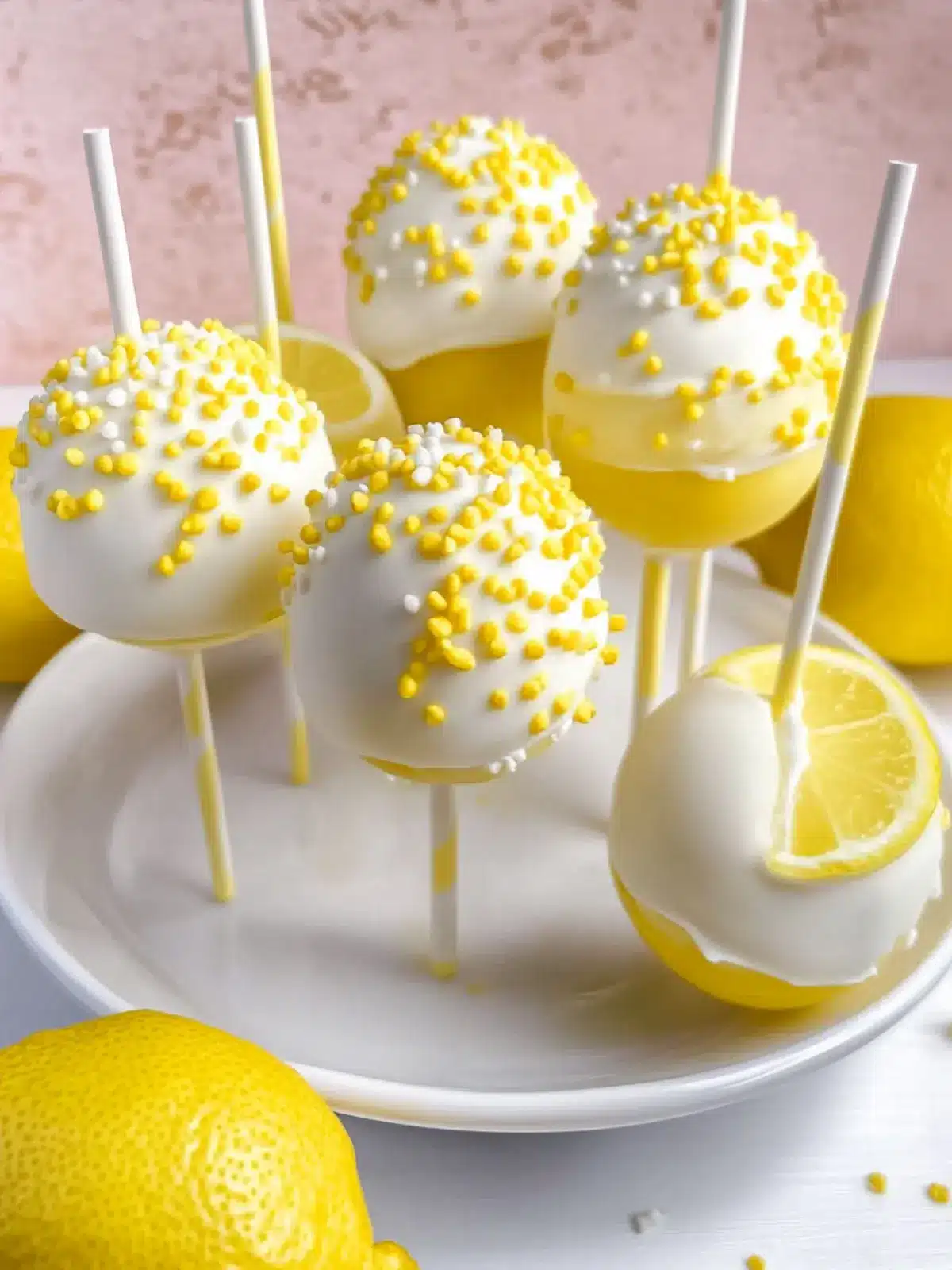Lemon Cake Pops: Zesty Bites That Brighten Any Celebration 2 Lemon Cake Pops